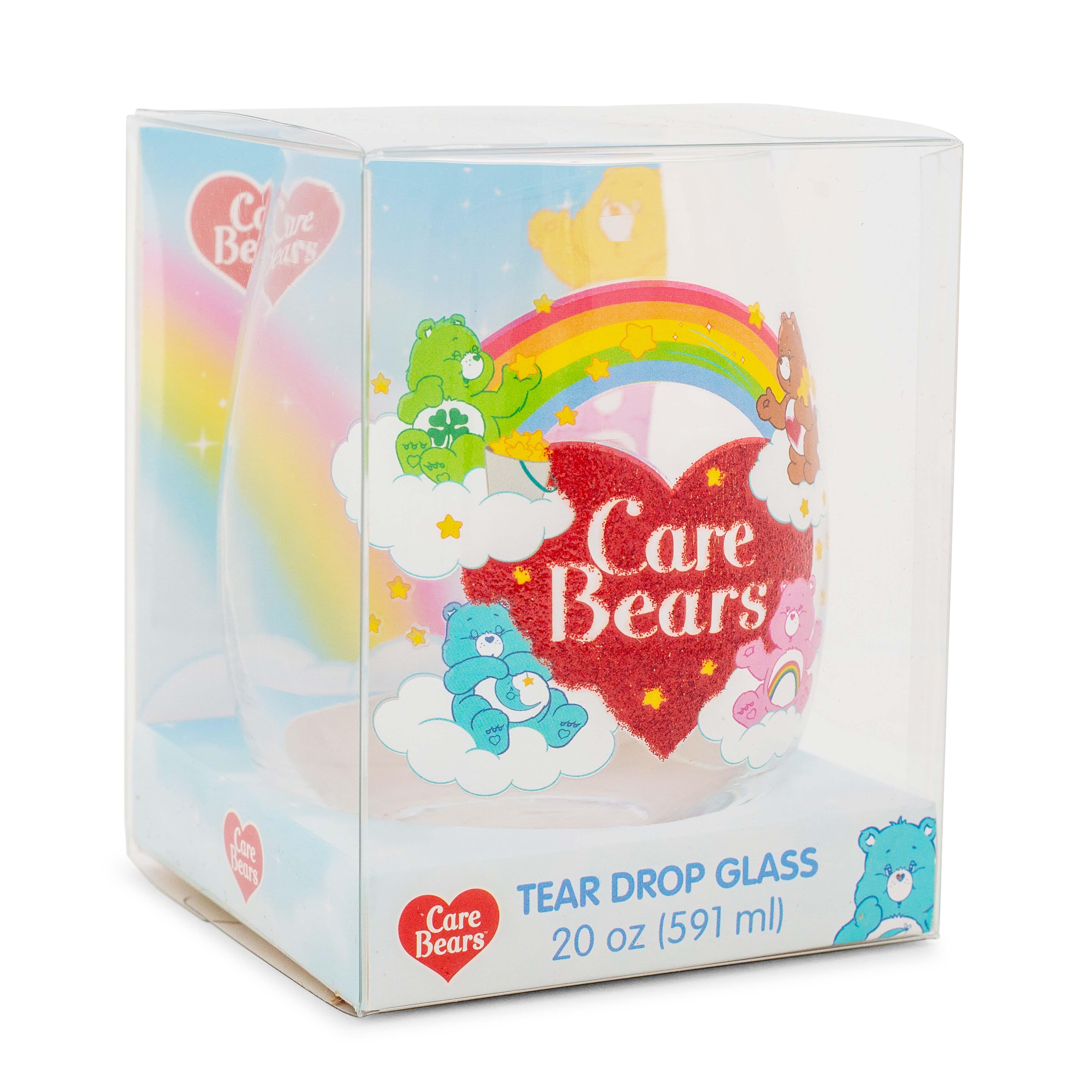 Care Bears Rainbow Heart Logo 20 - Ounce Stemless Wine Glass