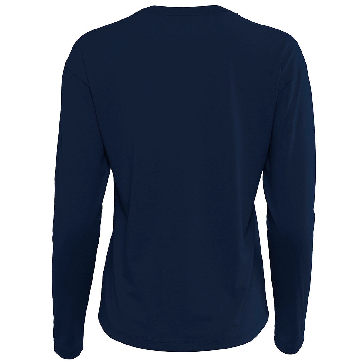 Next Level Apparel Women's Cozy Midnight Navy Long Sleeve T-Shirt