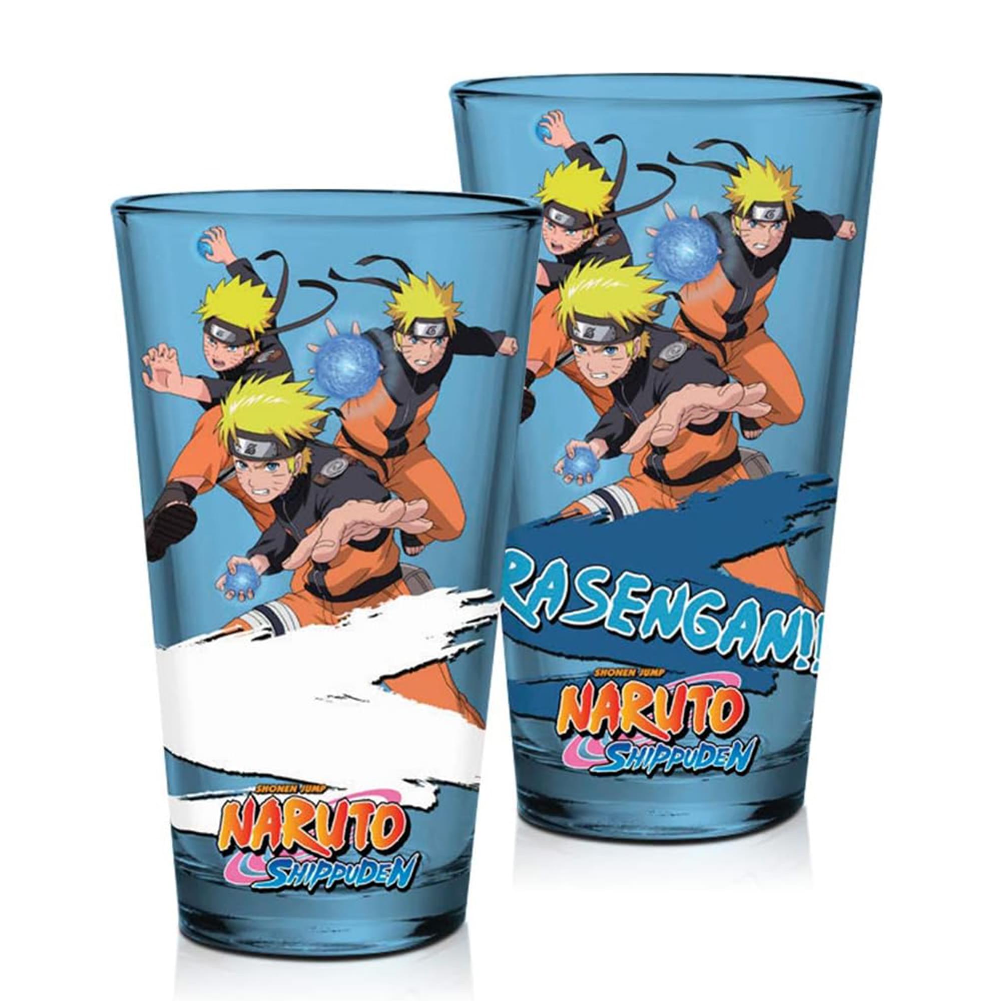 Naruto Shippuden 16oz Color - Changing Pint Glass for Beverage Lovers