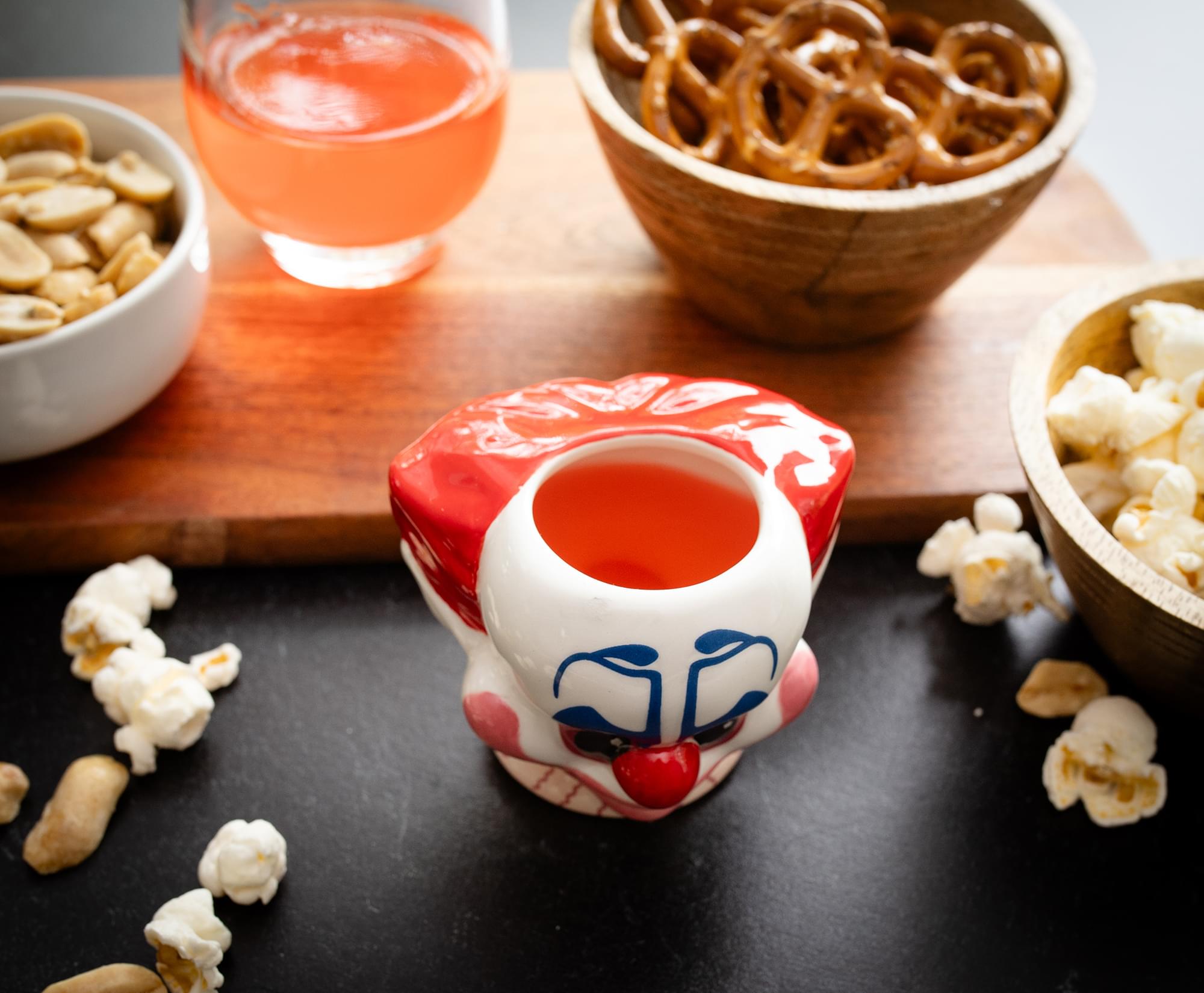Out-of-this-World Rudy 2-Ounce Killer Klowns from Outer Space Sculpted Ceramic Shot Glass