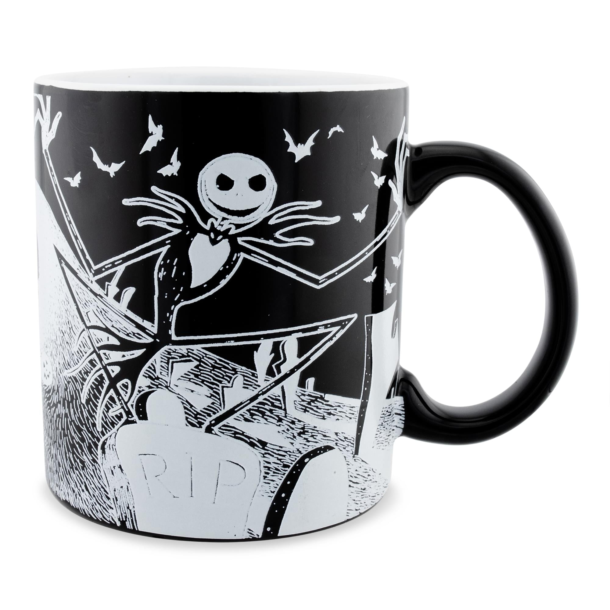 Disney's Nightmare Before Christmas Glow-in-the-Dark Ceramic Coffee Mug