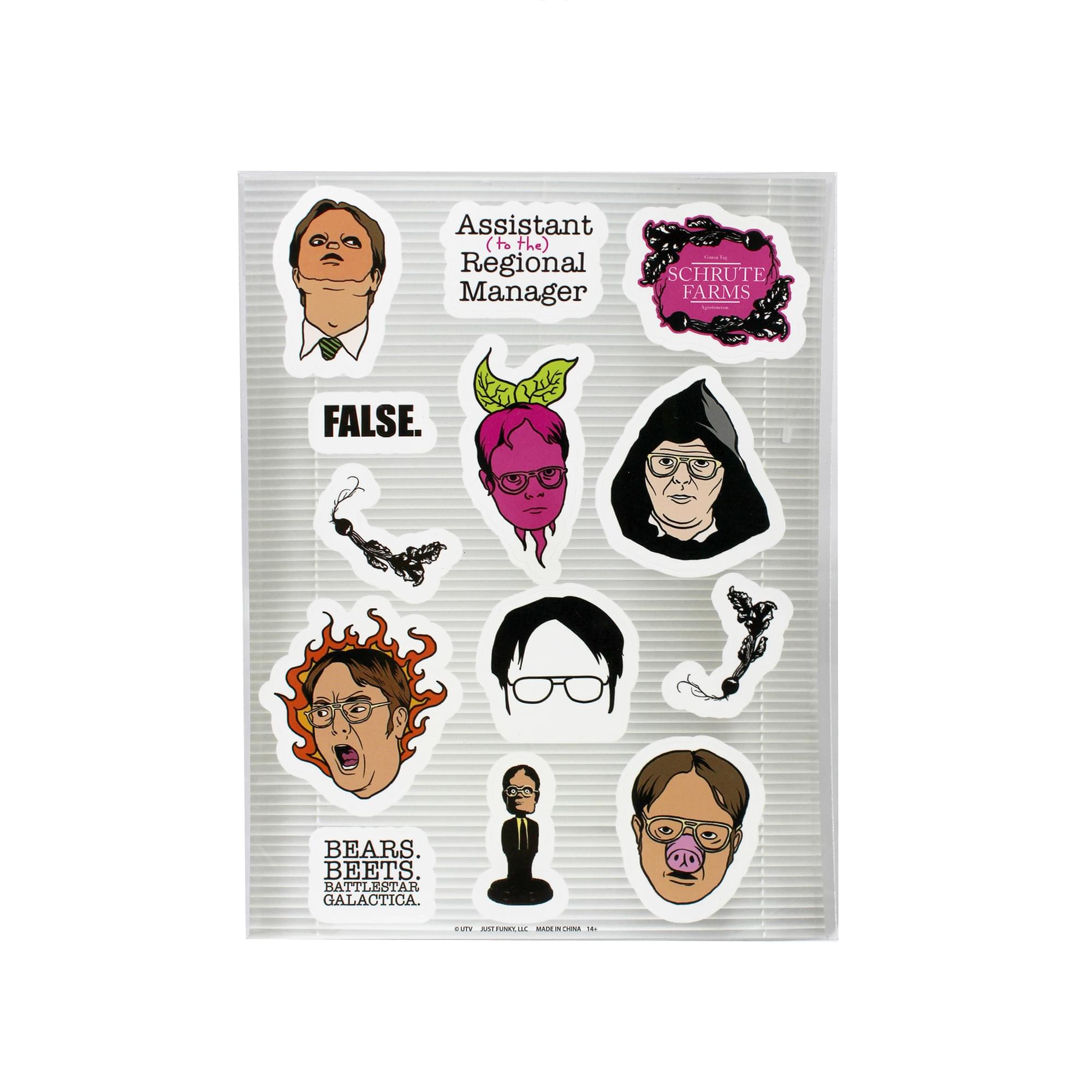 The Ultimate Office Memorabilia Collector Box: Mug, Journal, Air Freshener & Stickers