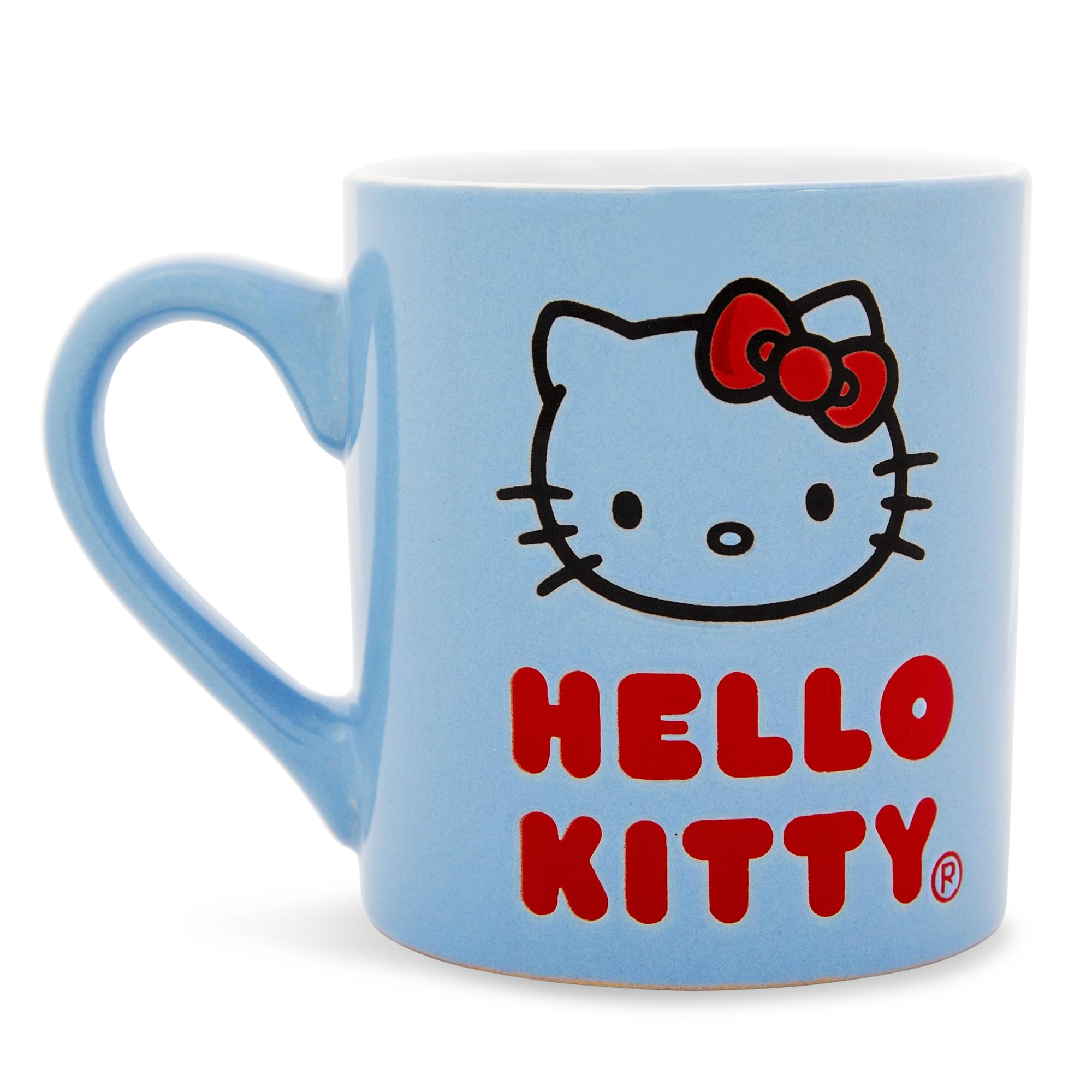 Sanrio Hello Kitty Wax Resist Ceramic Mug - 14 Ounce Delight