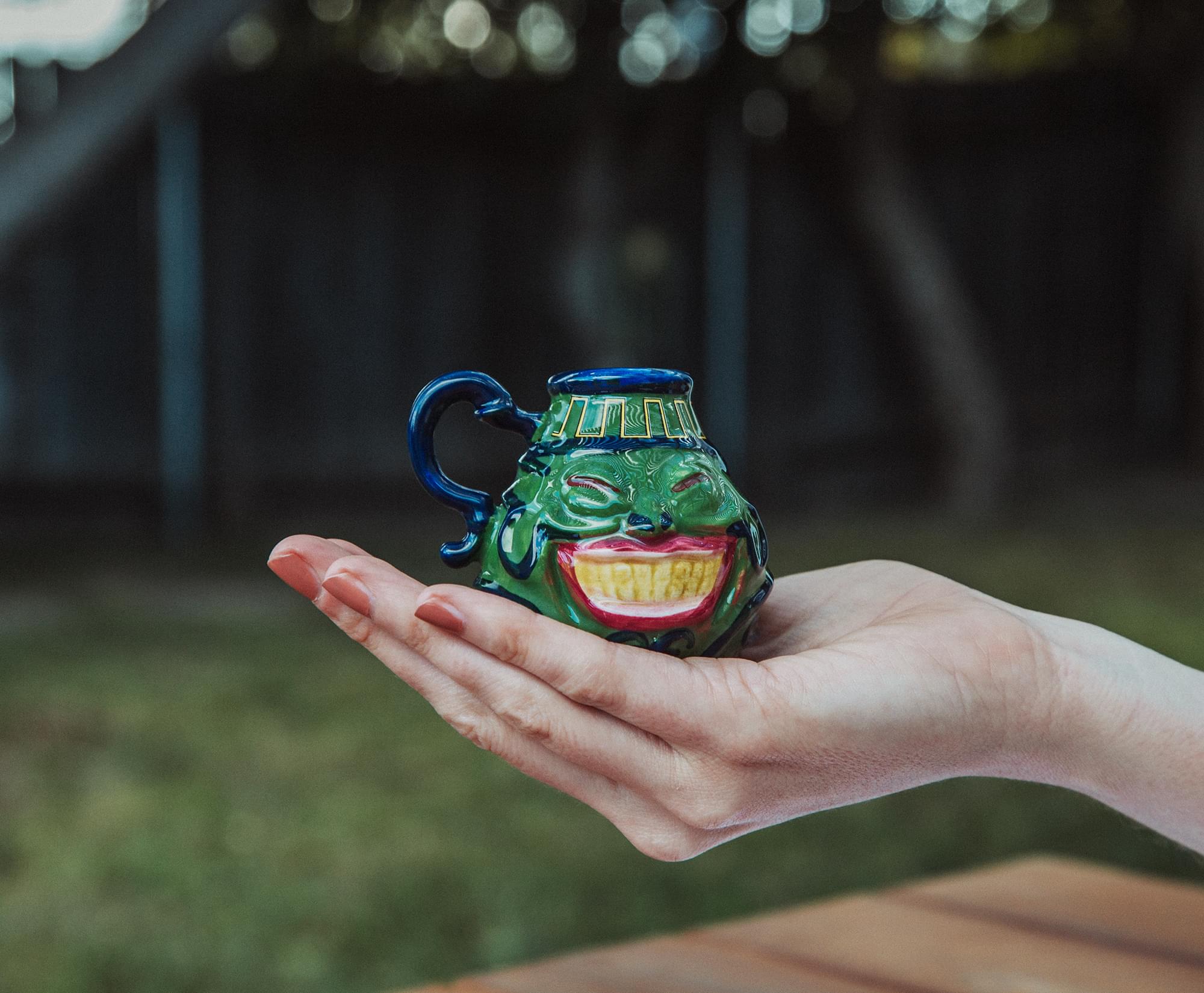 Yu-Gi-Oh! Pot of Greed Ceramic Mini Mug - Sip & Draw!