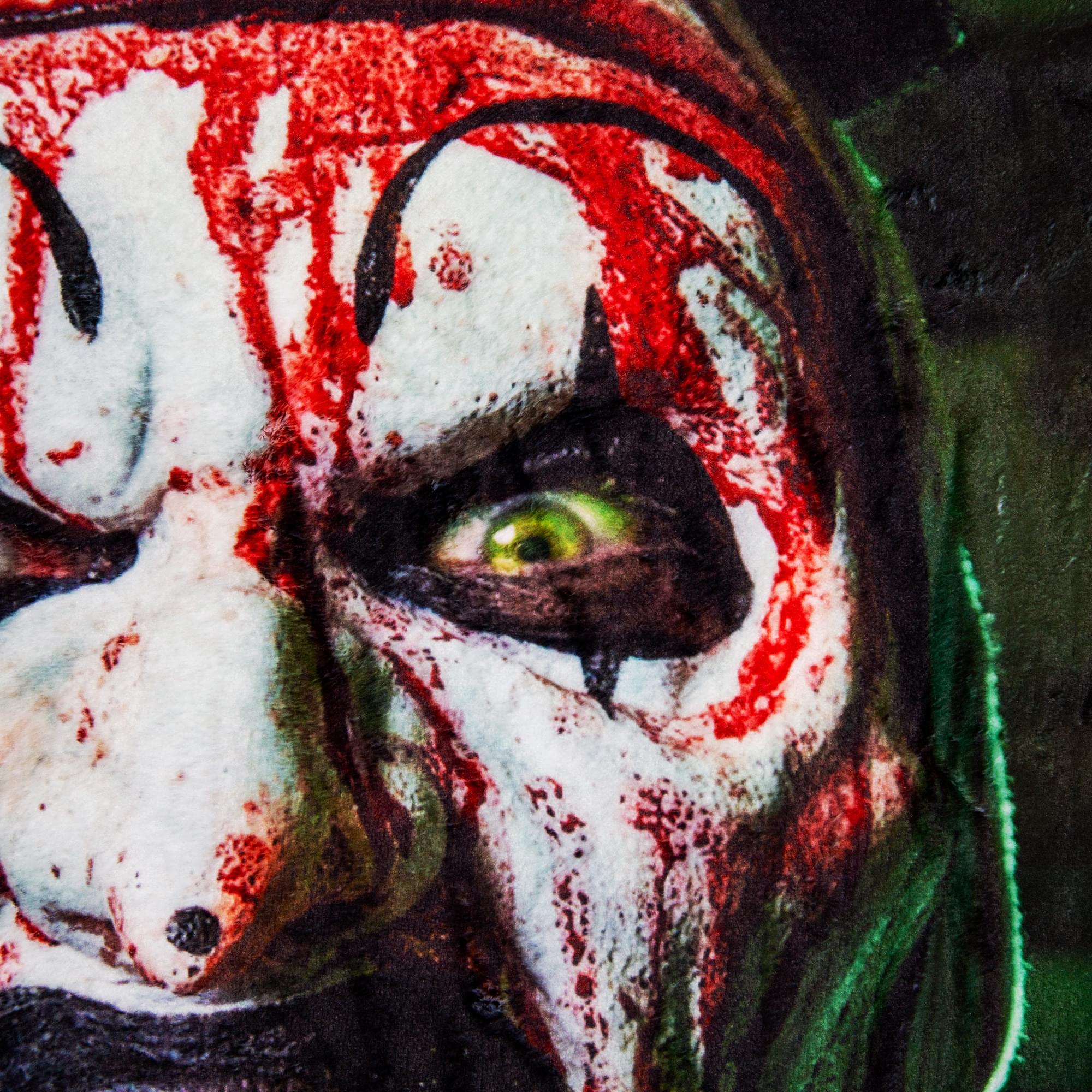 Terrifier 2 Art the Clown Fleece Throw - 45x60 Inches