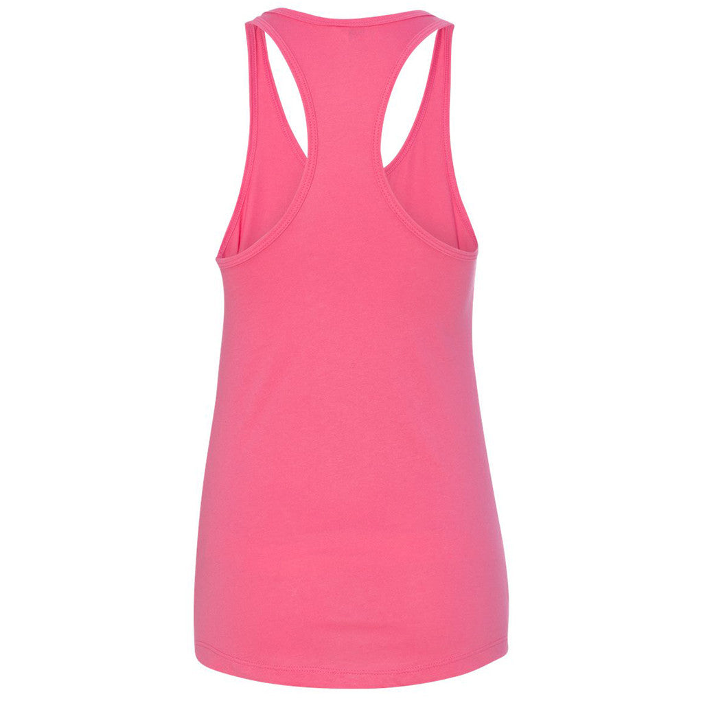Next Level Women's Ideal Racerback Tank - Hot Pink