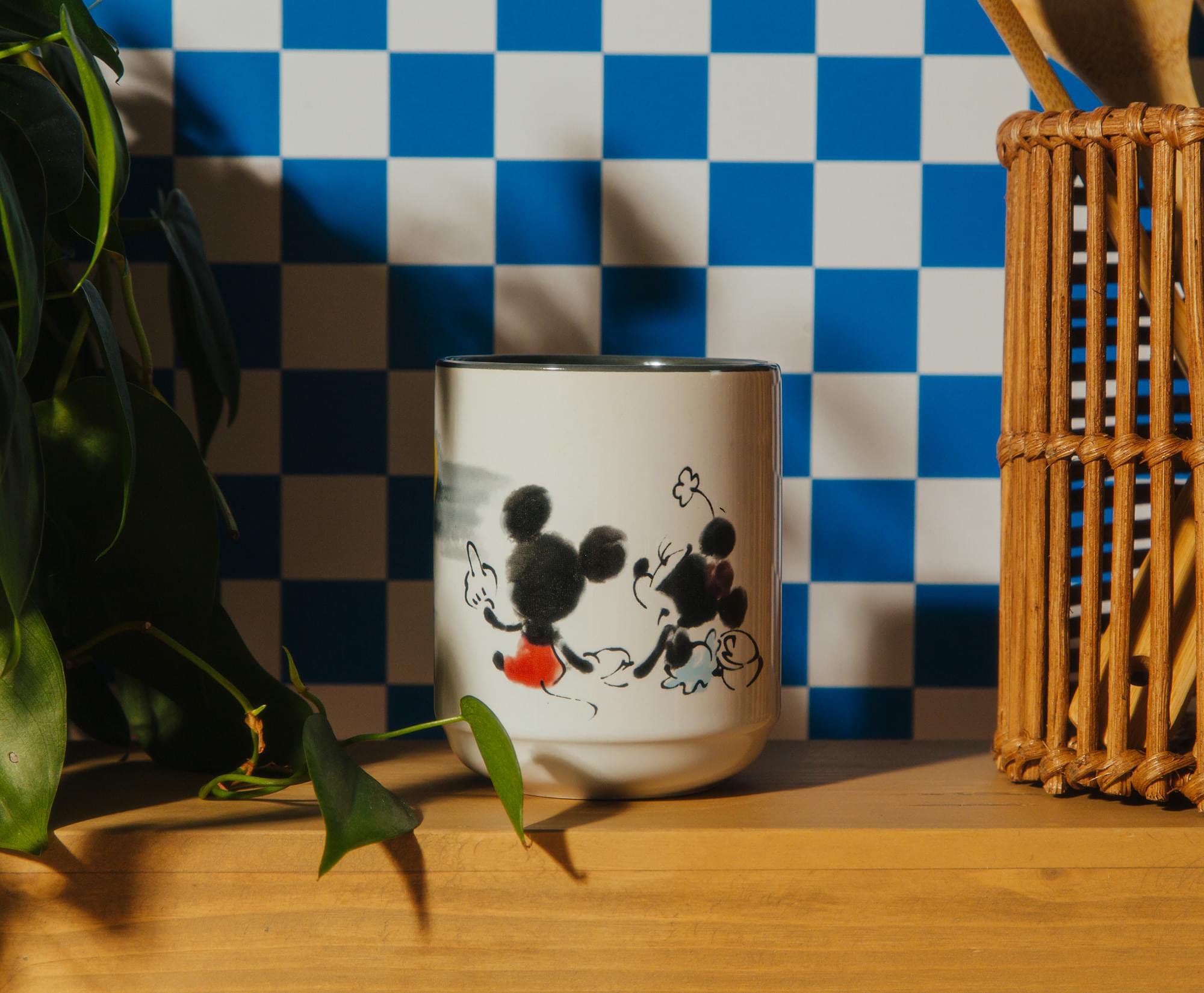 Disney Mickey & Minnie's Sunset Asian Ceramic Tea Cup - 9 Ounce Delight