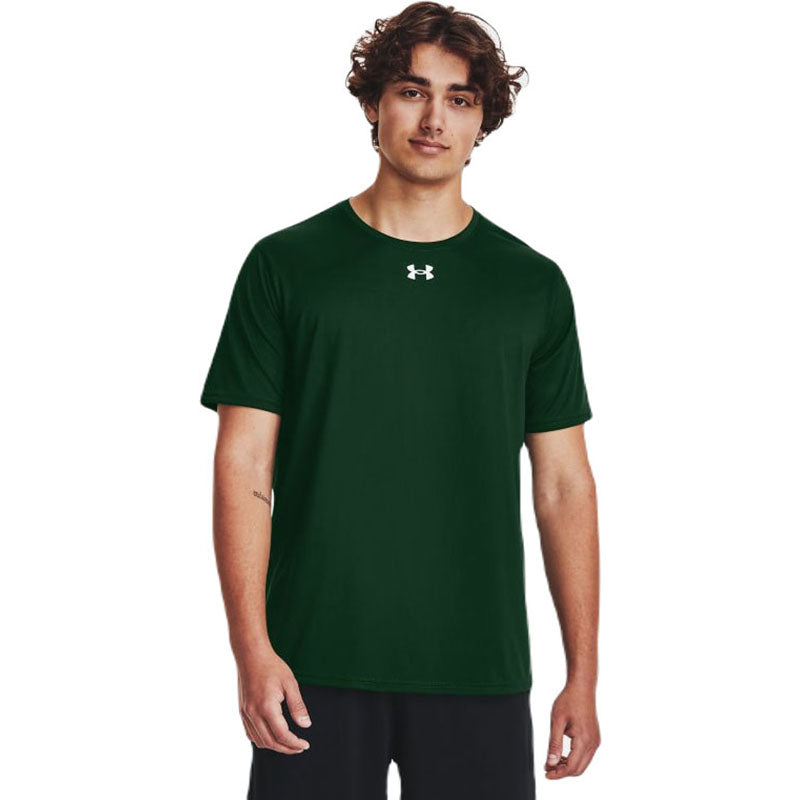 Under Armour Men's Energizing Forest Green Team Tech Tee
