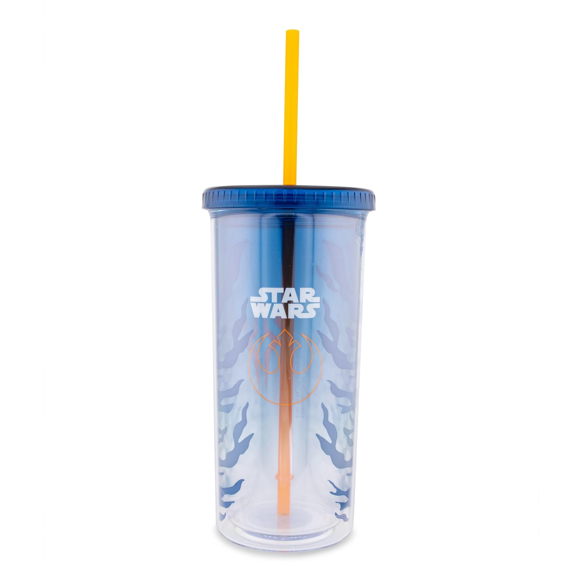 Star Wars Ahsoka Tano 20-Ounce Carnival Cup with Lid and Straw