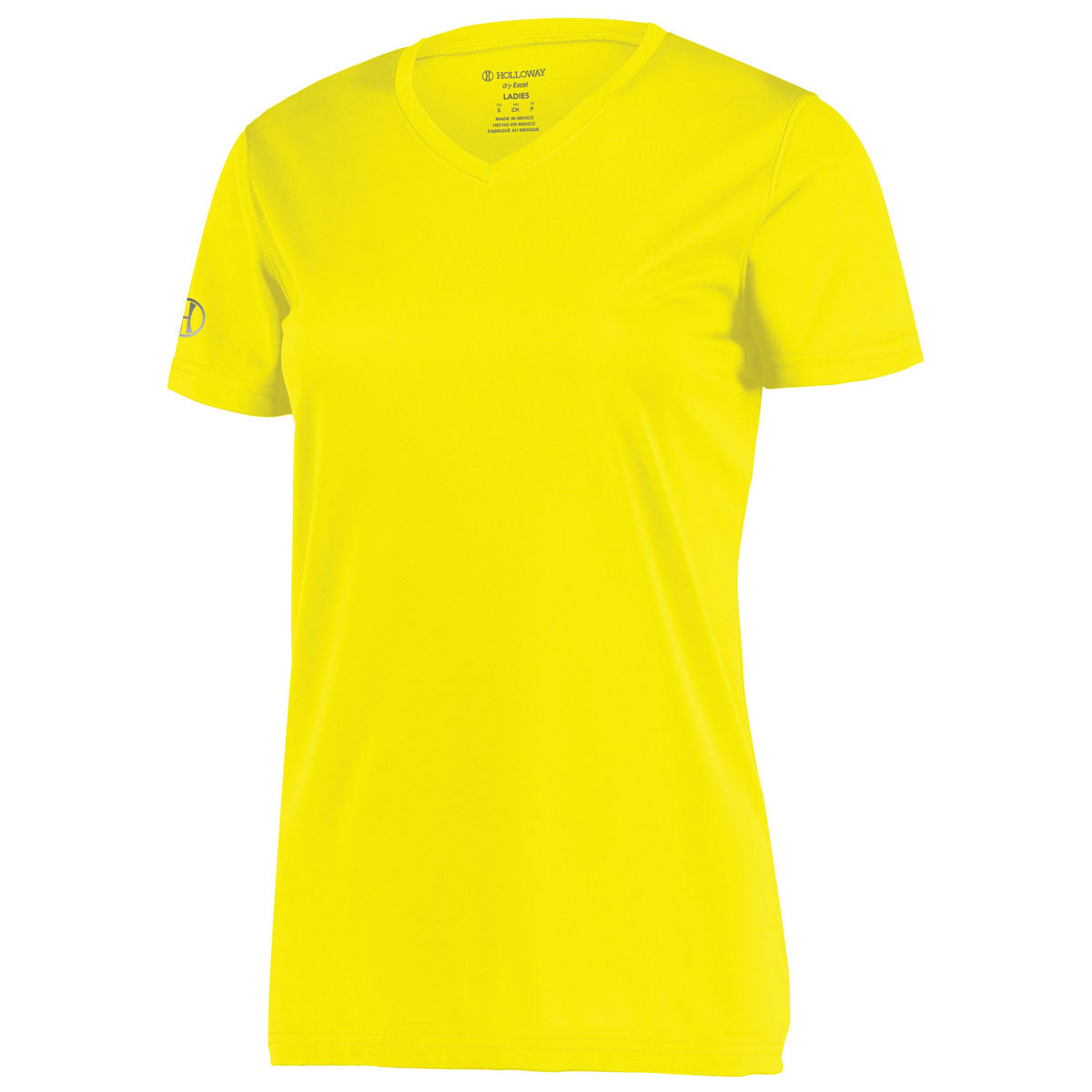 Holloway Women's Electric Yellow Momentum Tee - A Must-Have Fashion Staple