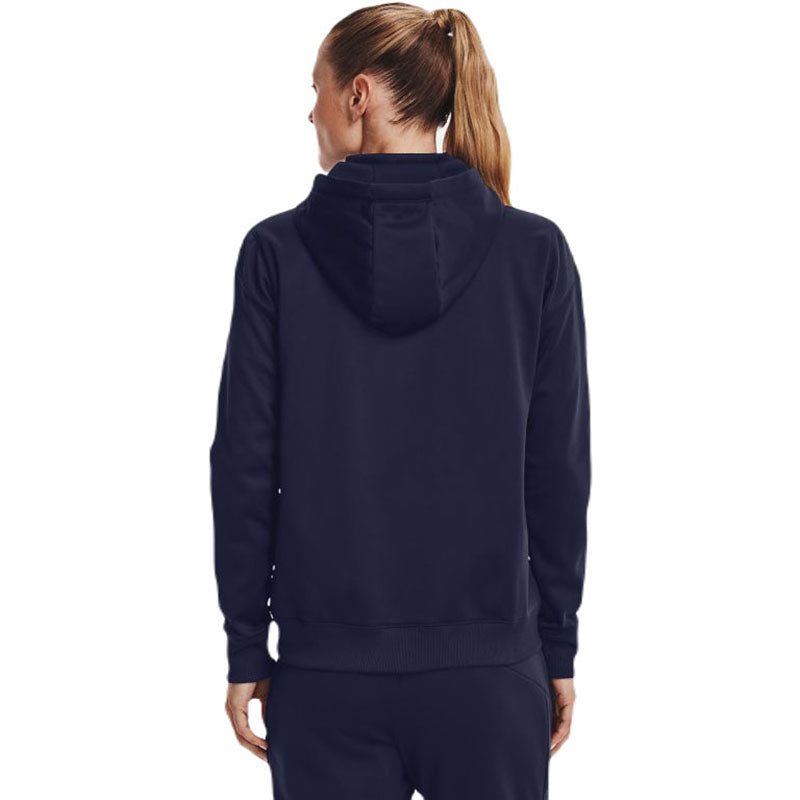 Under Armour Women's Cozy Navy Fleece Storm Full Zip Jacket