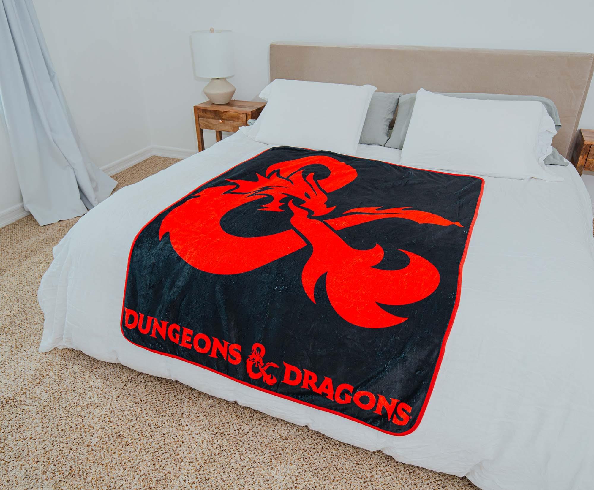 Epic Dungeons & Dragons Fleece Throw Blanket - 45x60 Inches