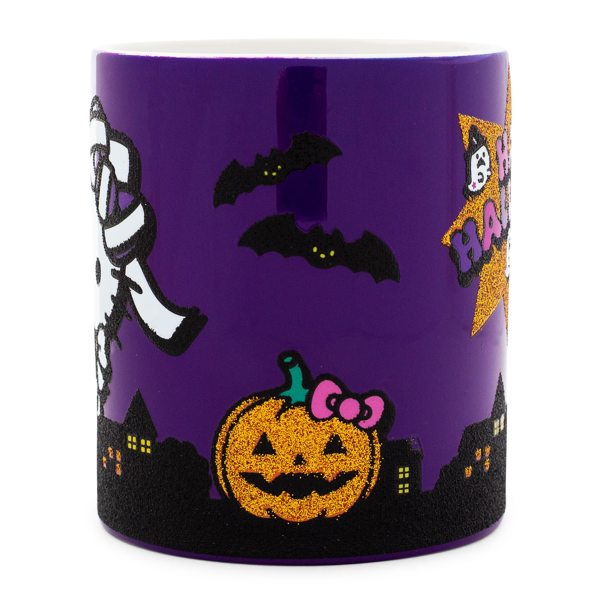 Sanrio Hello Kitty Halloween Ceramic Glitter Mug - 14 Oz
