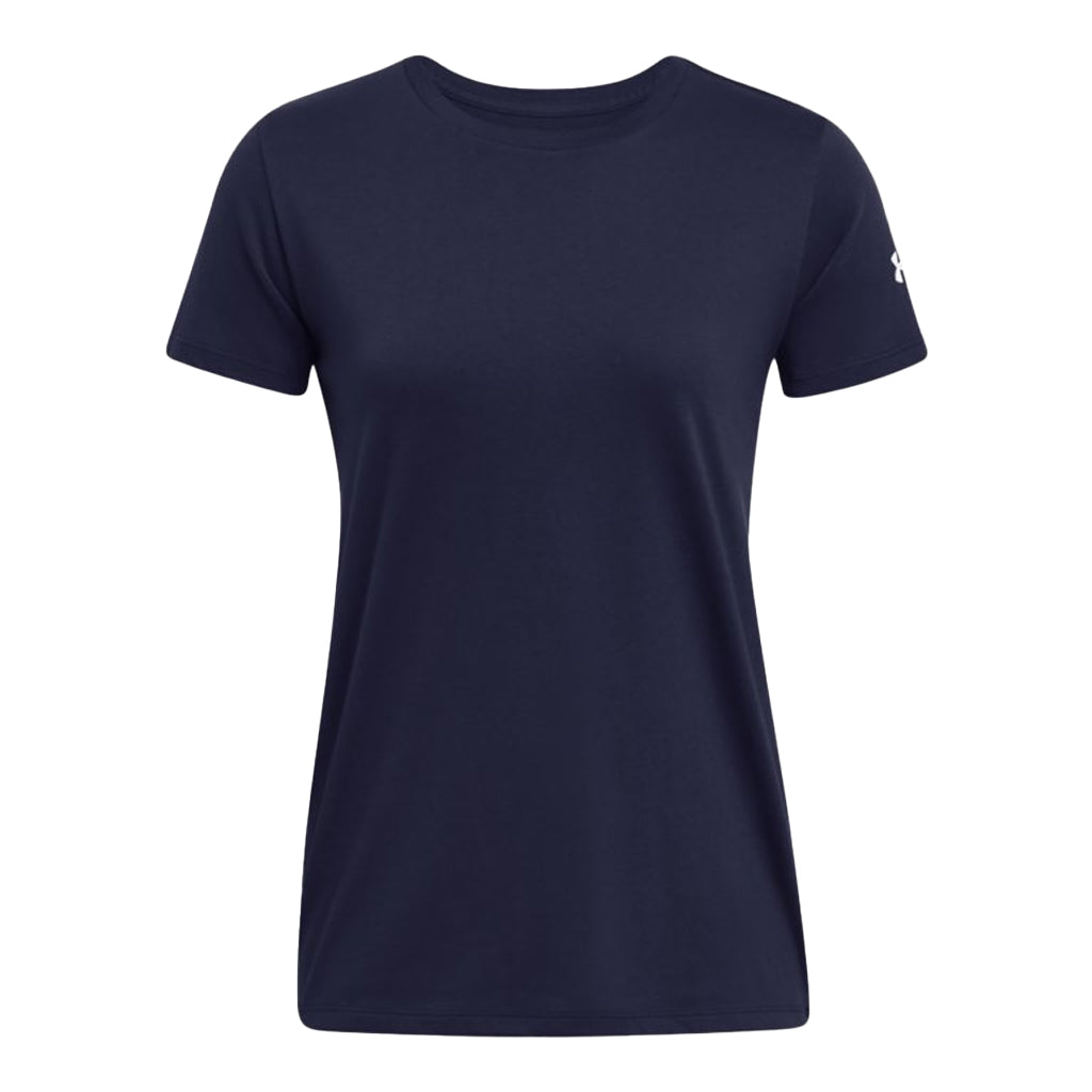 Under Armour Women's Ultra-Comfortable Midnight Navy Athletics T-Shirt