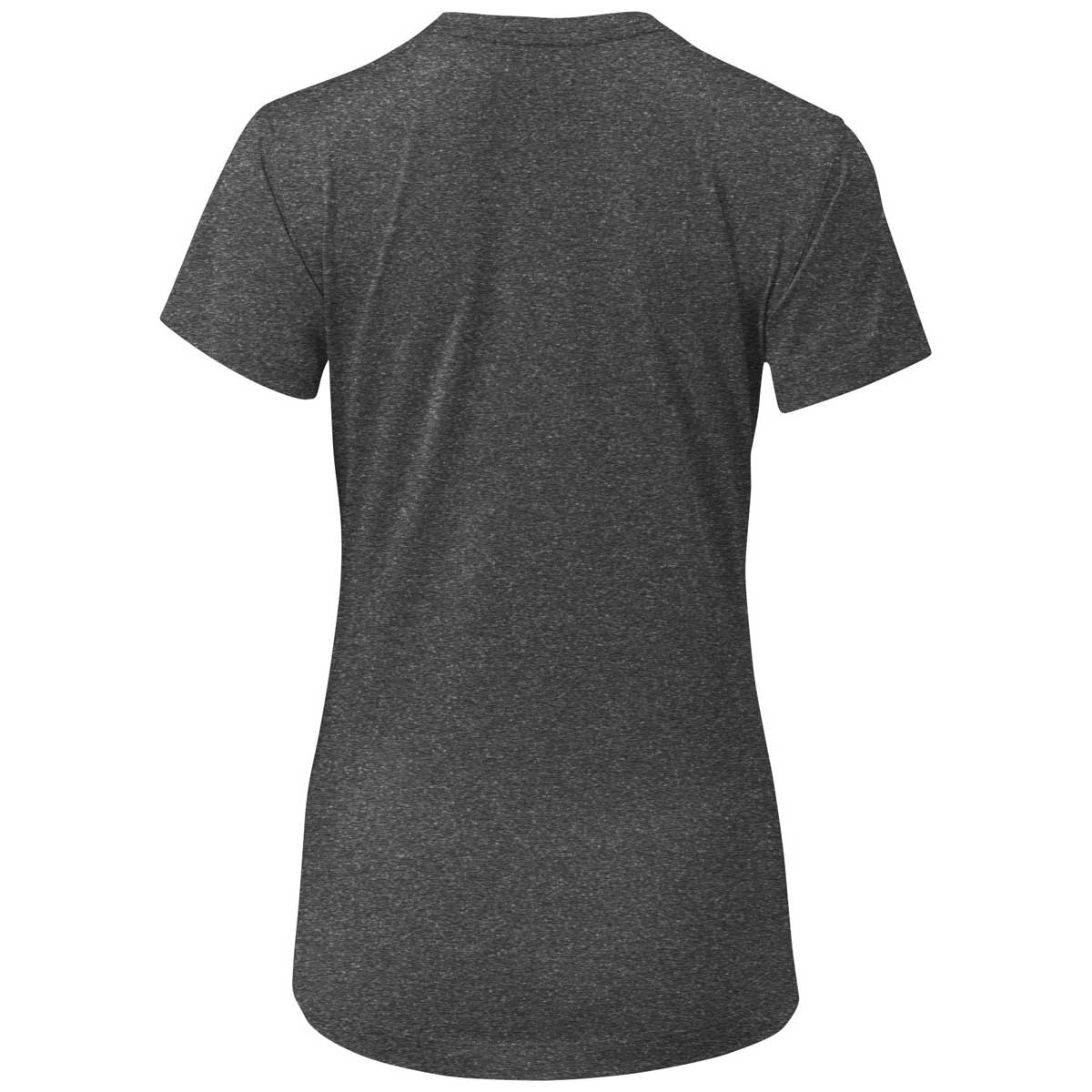 New Balance Women's Dark Heather Short Sleeve Tech Tee - Make a Statement