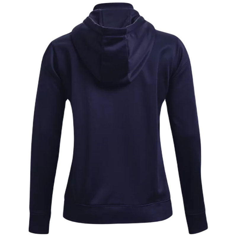 Under Armour Women's Cozy Navy Fleece Storm Full Zip Jacket