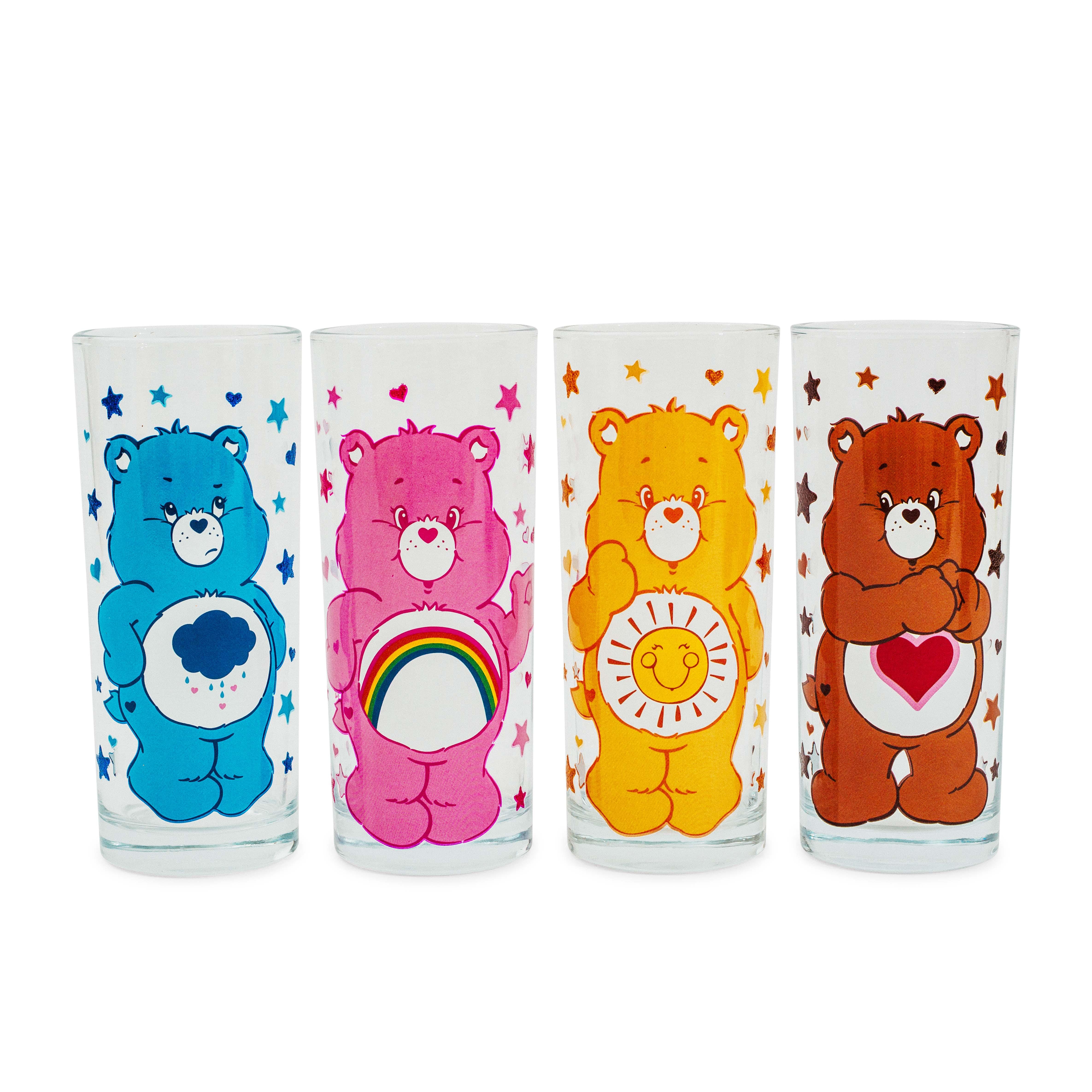 Care Bears 4-Piece 10-Ounce Tumbler Glass Set
