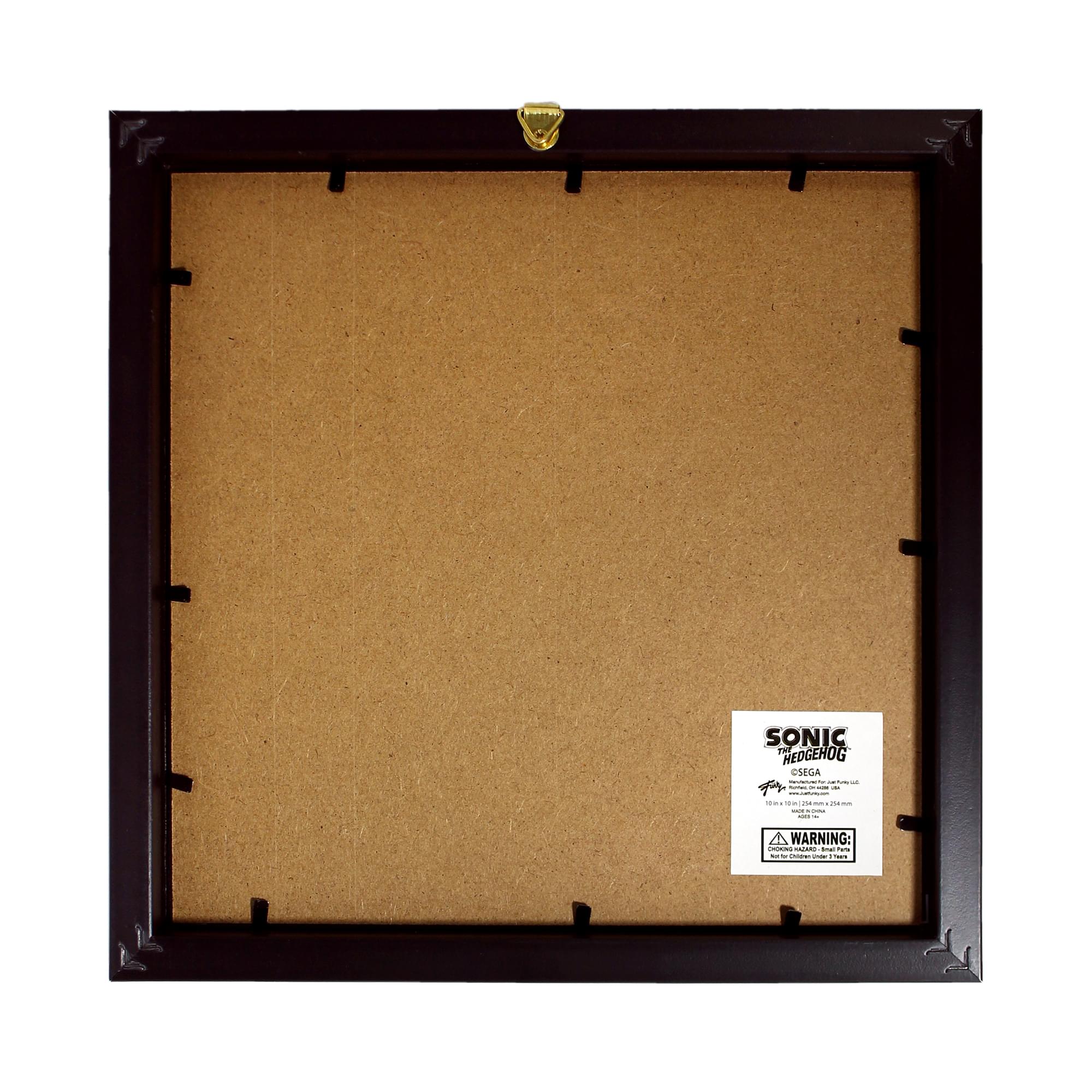 Epic Sonic The Hedgehog 10x10 Inch Cork Board Wall Art