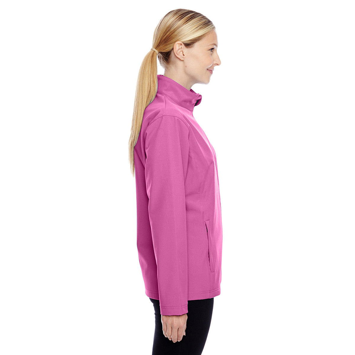 Empowering Pink: Team 365 Women's Sport Charity Soft Shell Jacket