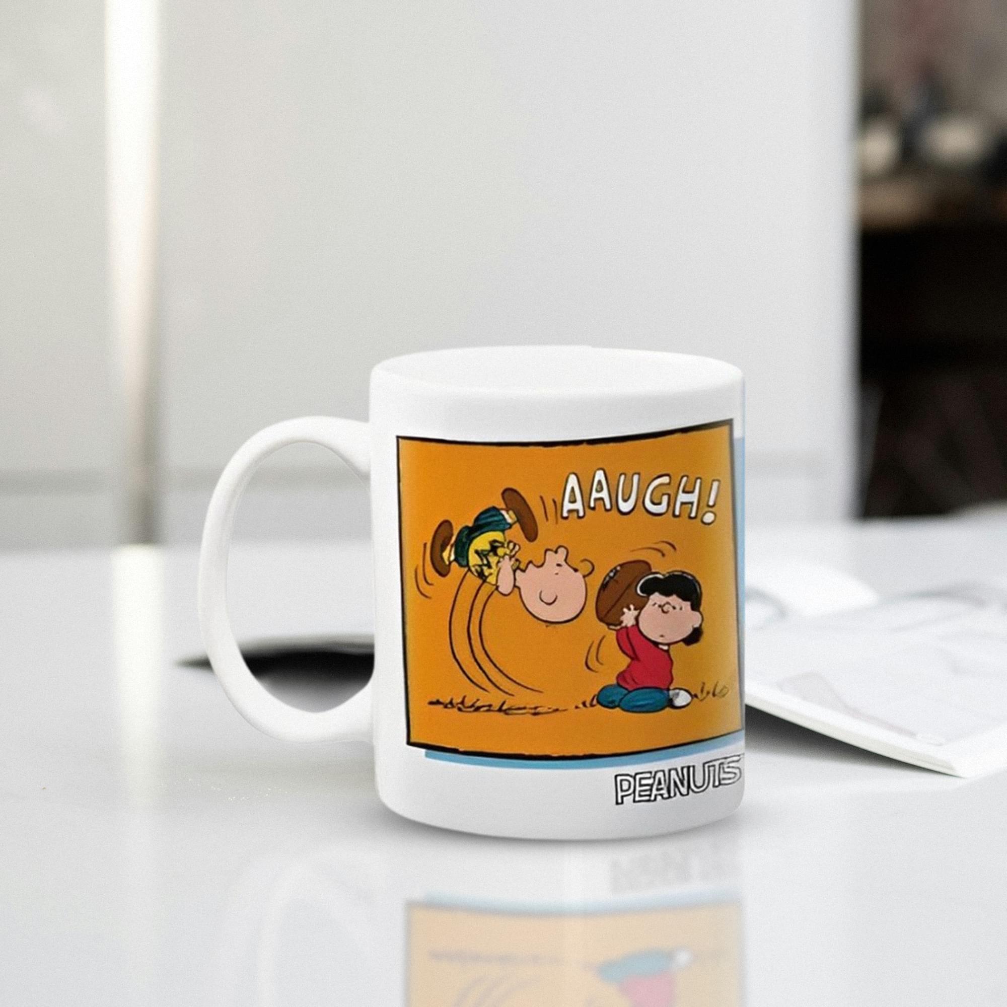 Lucy Football Peanuts 11 Ounce Ceramic Mug - A Must-Have for Fans