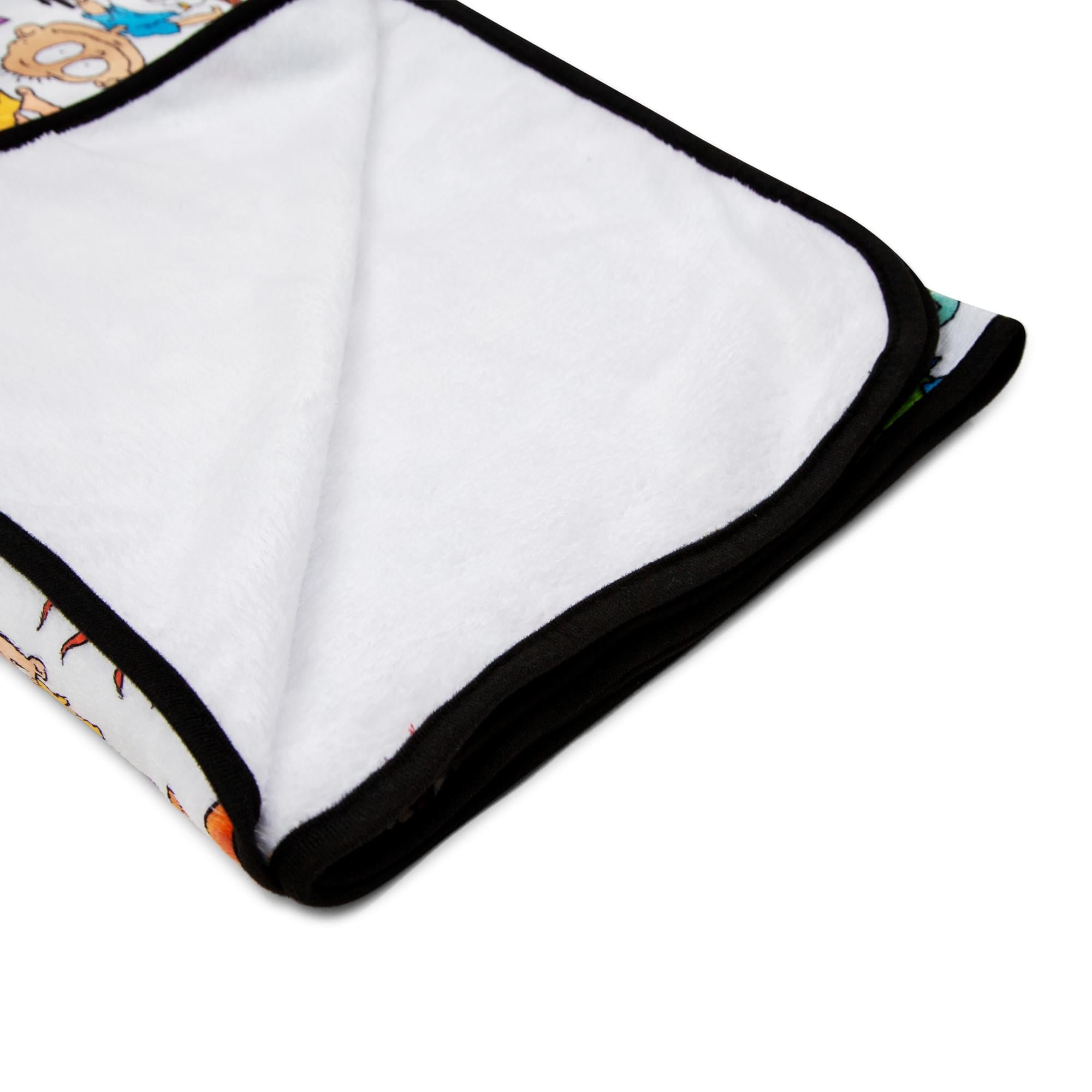 Nickelodeon Classic Cartoons Fleece Throw Blanket - 45x60 Inches