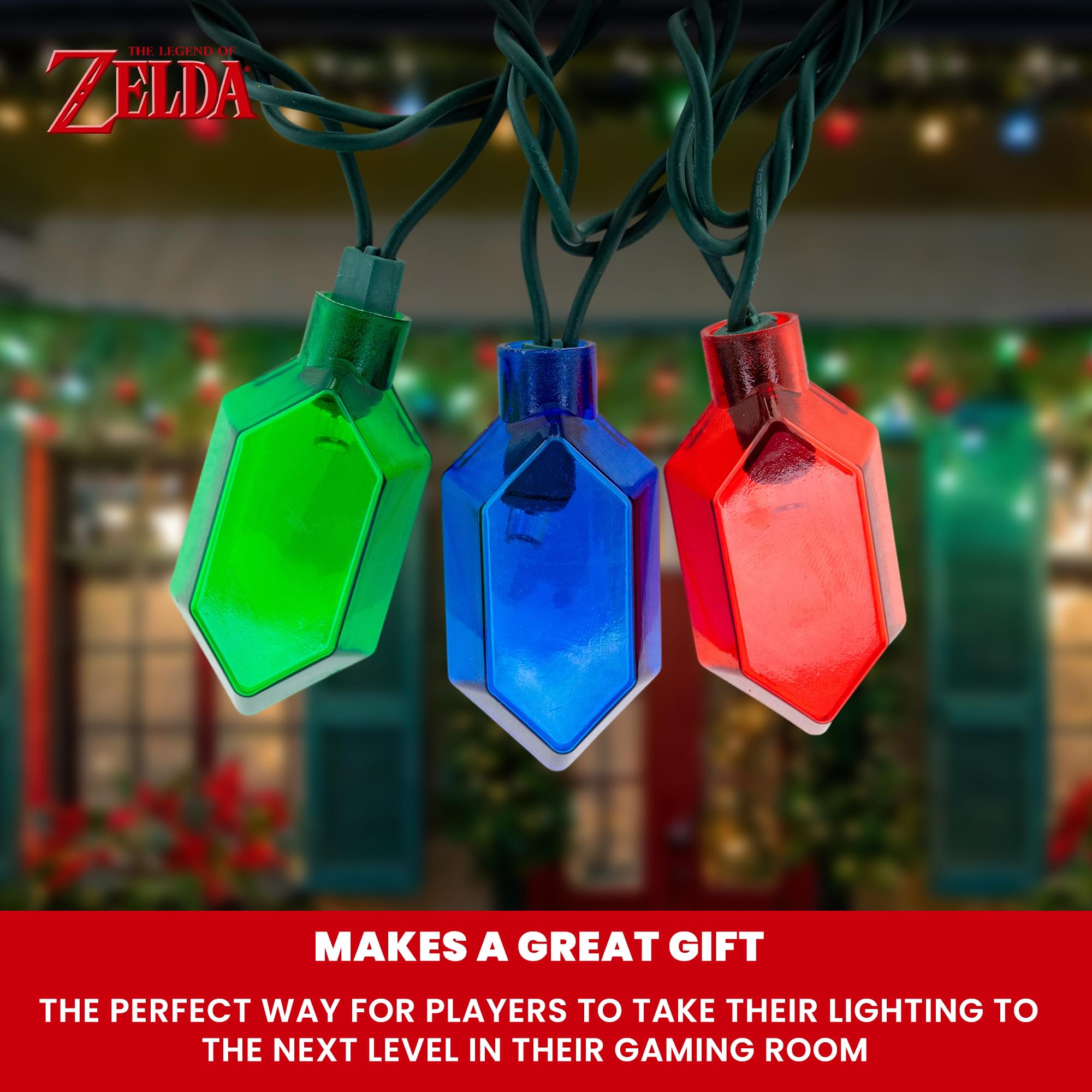 Epic Zelda Rupee String Lights for Magical Adventures