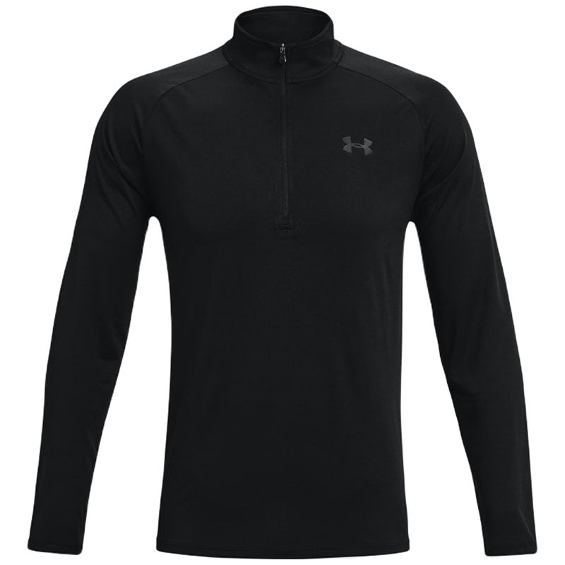 Under Armour Men's All - in - One Black Tech 2.0 Half Zip