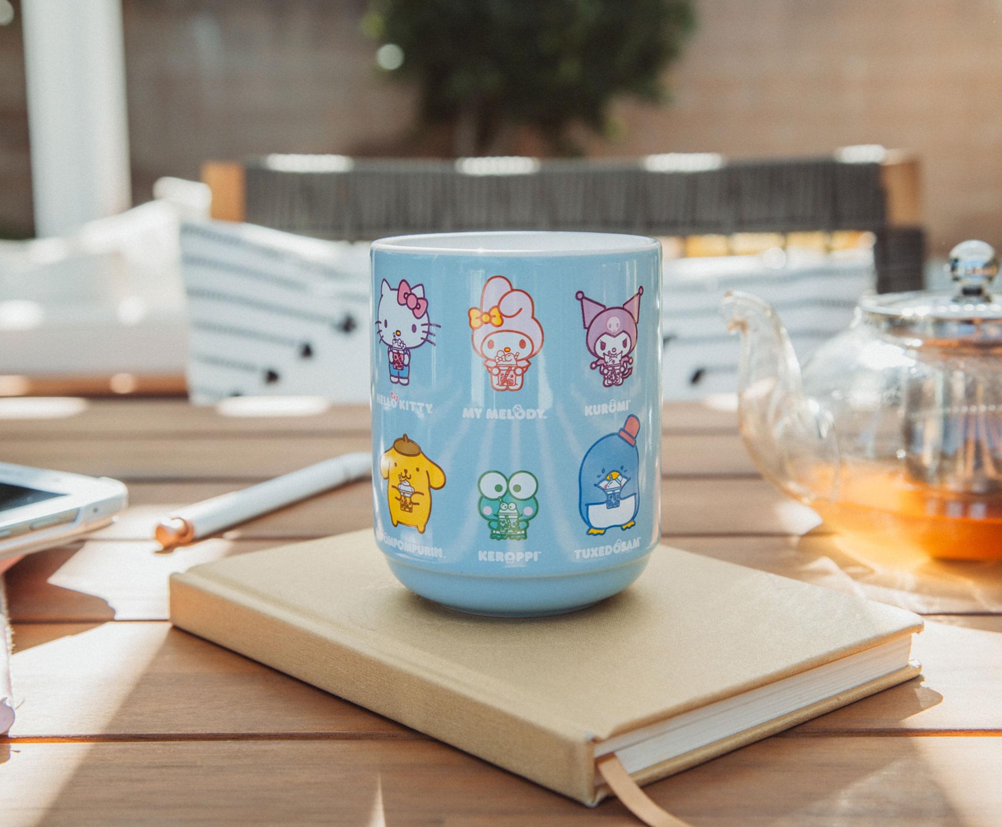 Sanrio's Adorable Hello Kitty and Friends Asian Ceramic Tea Cup - 9 Ounces
