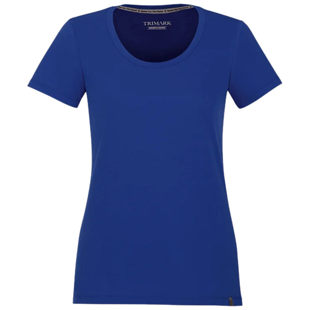 Elevate Women's Royal Somoto Eco Short Sleeve Tee - Your New Favorite!