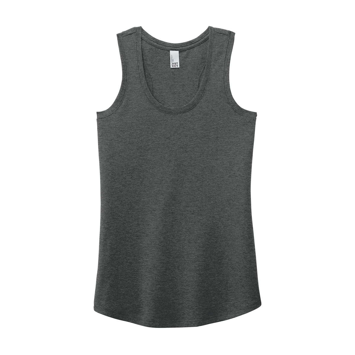District Women's Black Frost Tri Racerback Tank - The Perfect Workout Companion