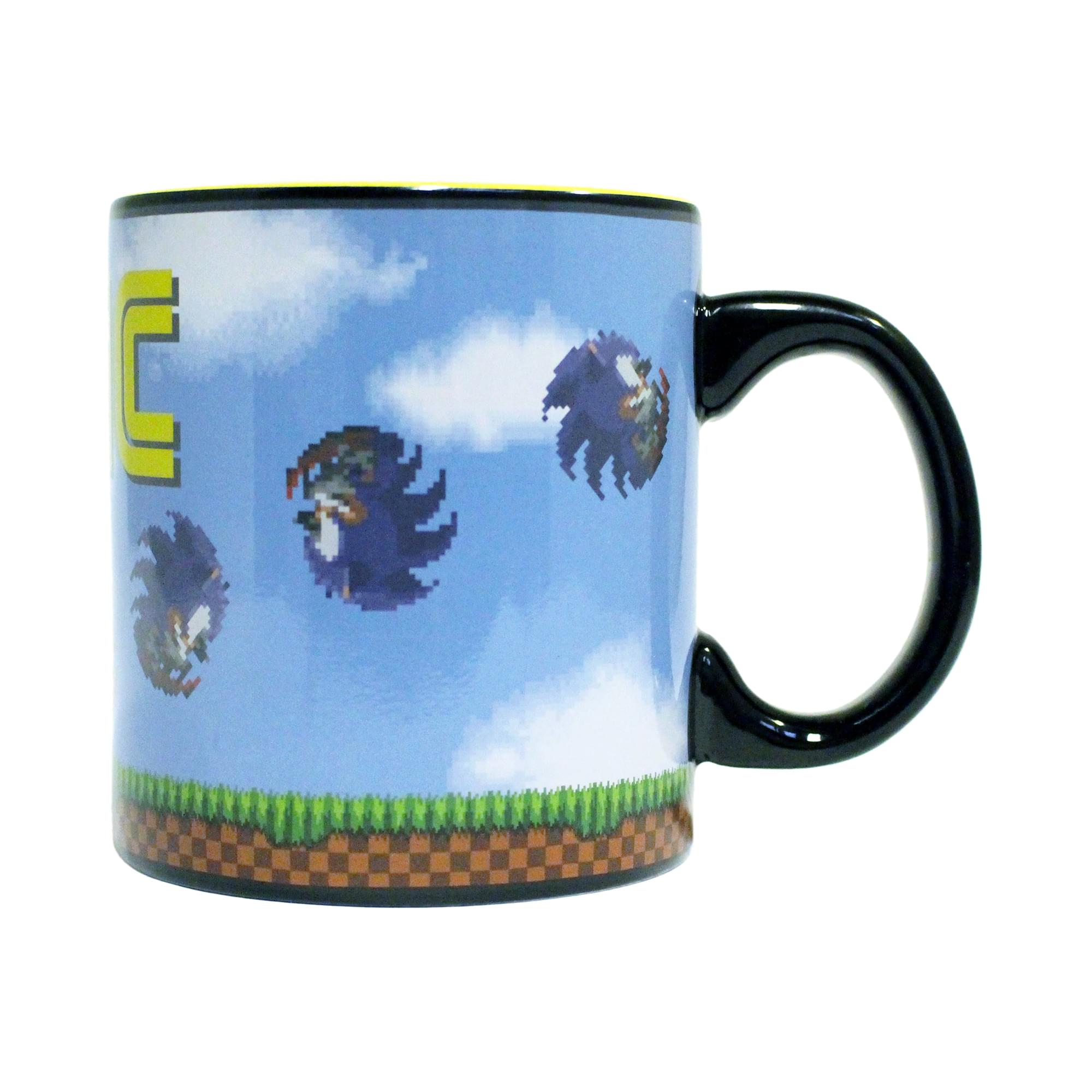 Cool Sonic the Hedgehog Heat-Reveal Ceramic Mug