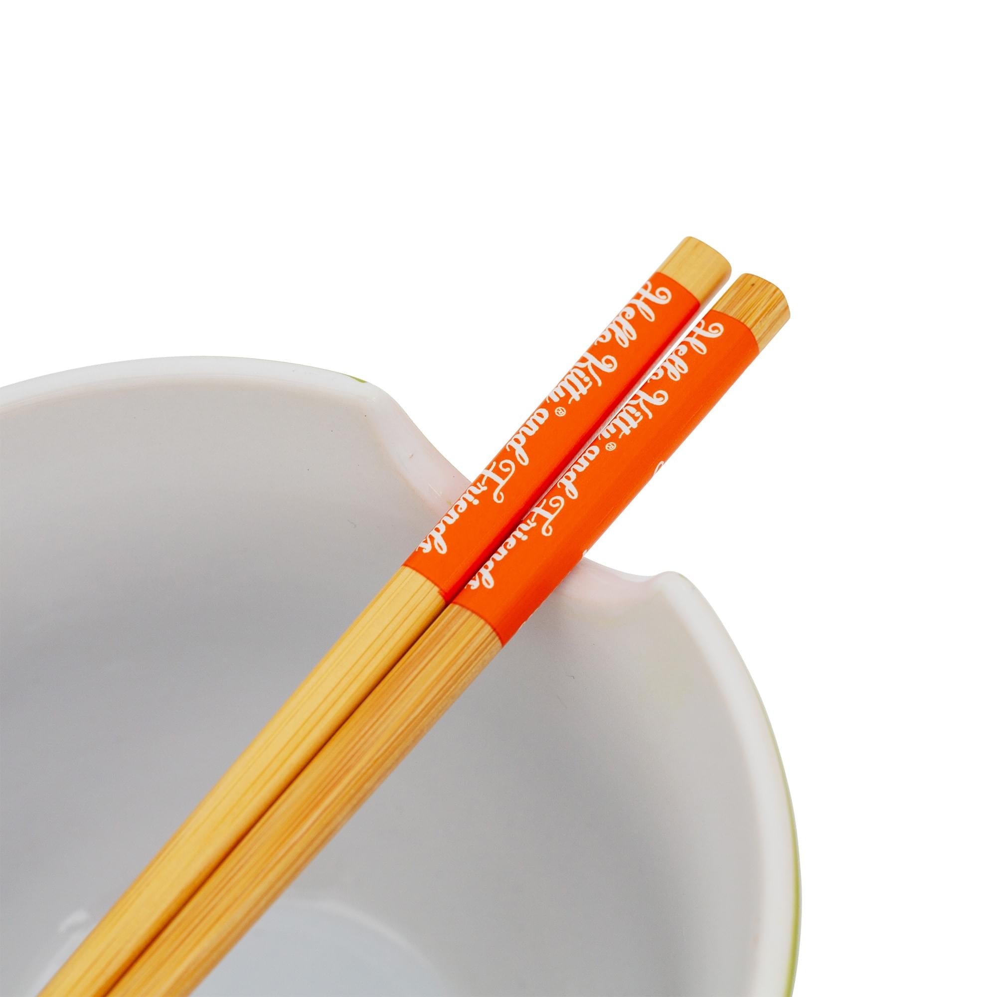 Sanrio's Enchanting Hello Kitty & Friends Mushroom Crew 20-Ounce Ceramic Ramen Bowl Set