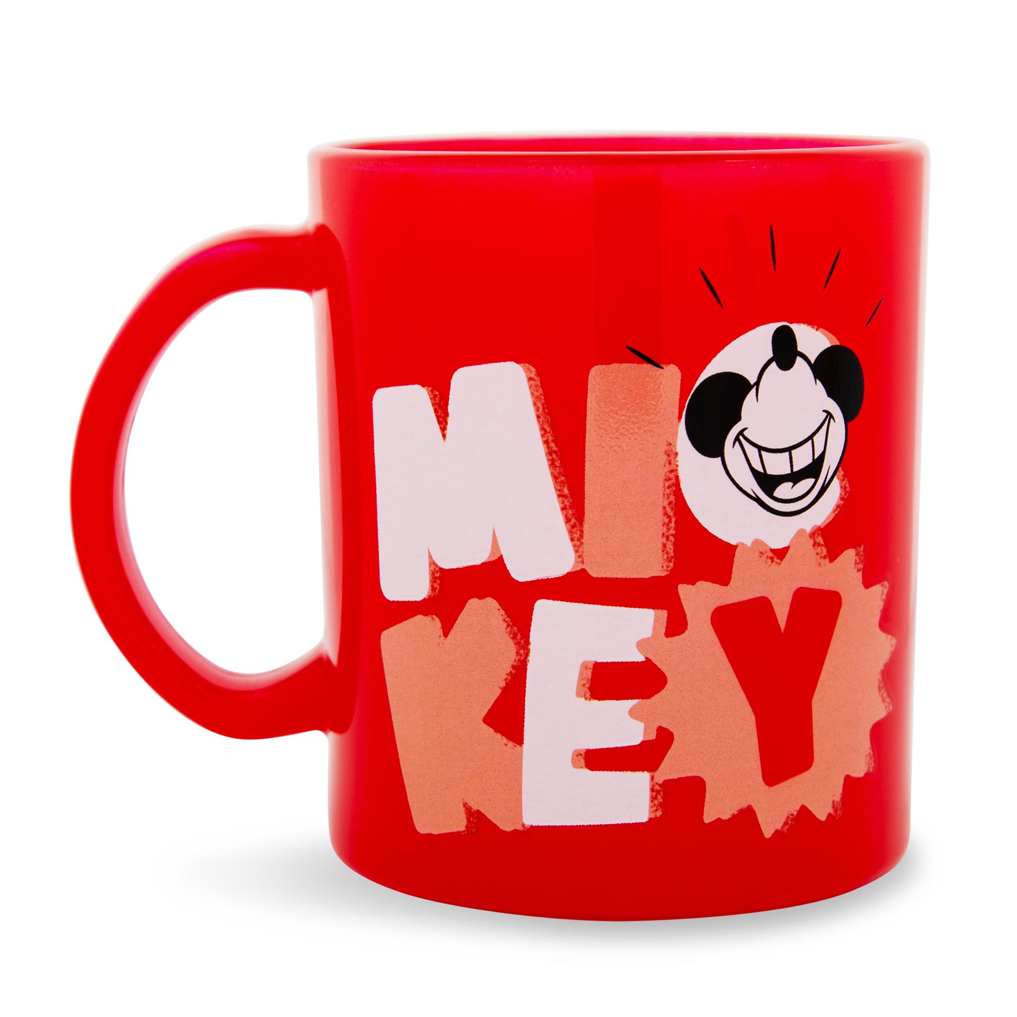 Disney Mickey Mouse Thumbs - Up 18 - Ounce Glass Coffee Mug