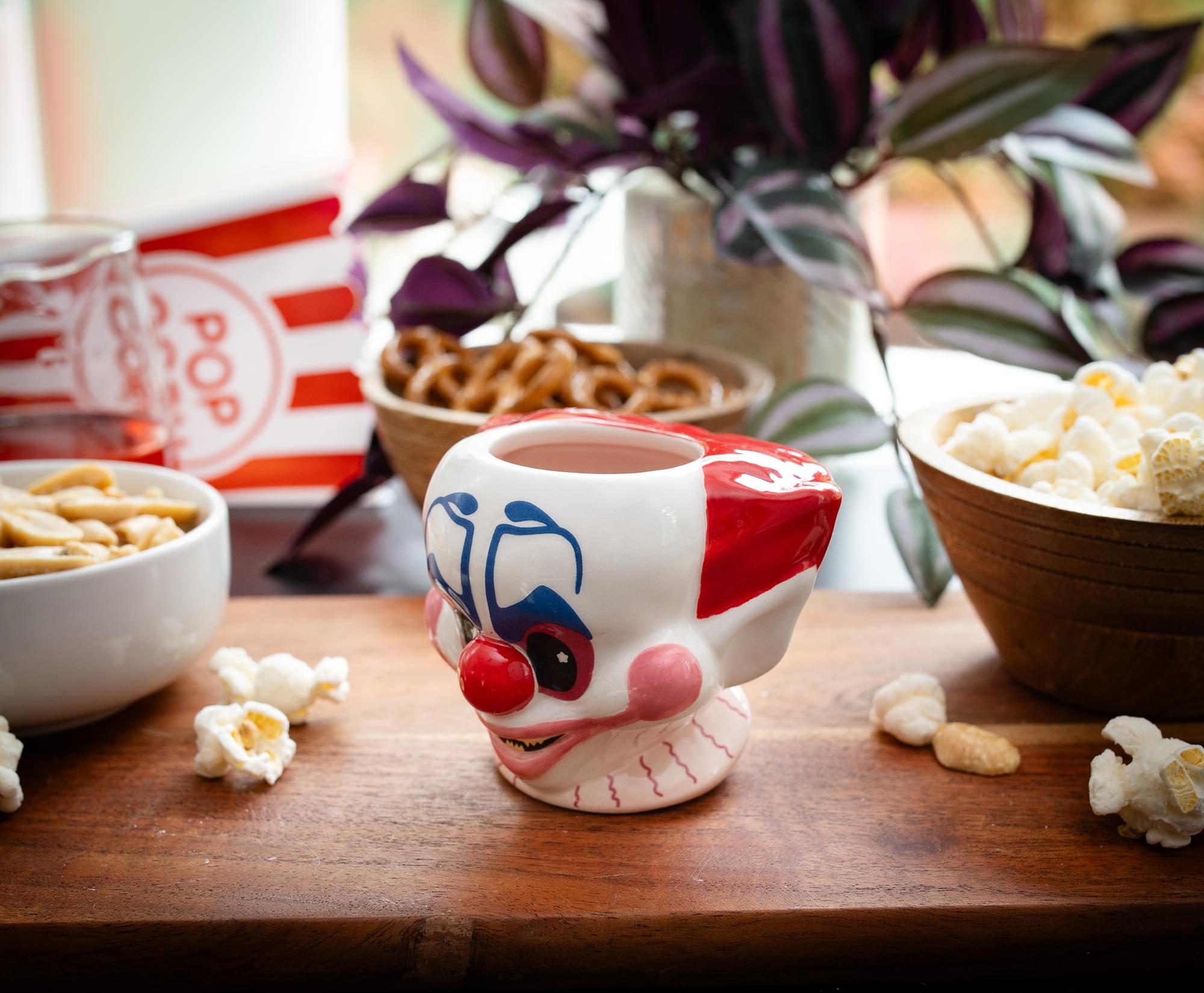 Out-of-this-World Rudy 2-Ounce Killer Klowns from Outer Space Sculpted Ceramic Shot Glass