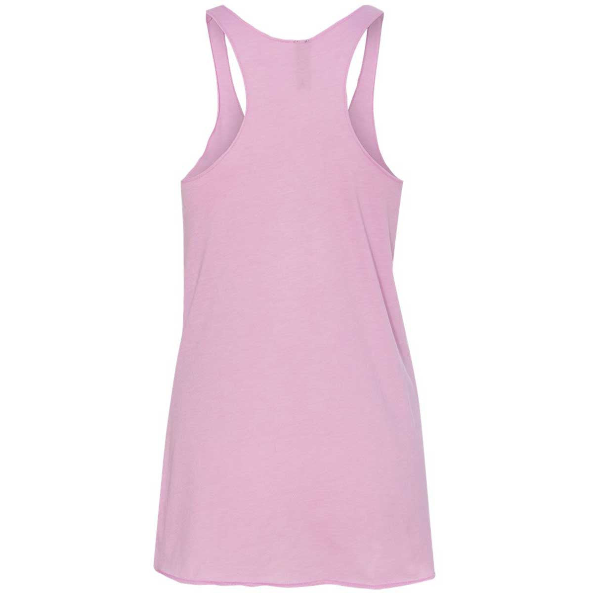 Next Level Women's Charming Lilac Triblend Racerback Tank - Your New Favorite!