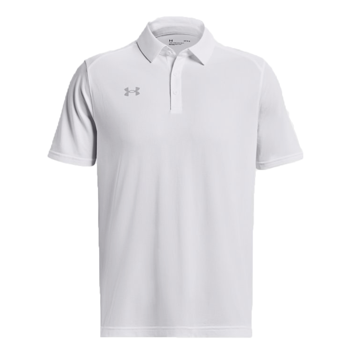Under Armour Men's Team-Ready White Tech Polo