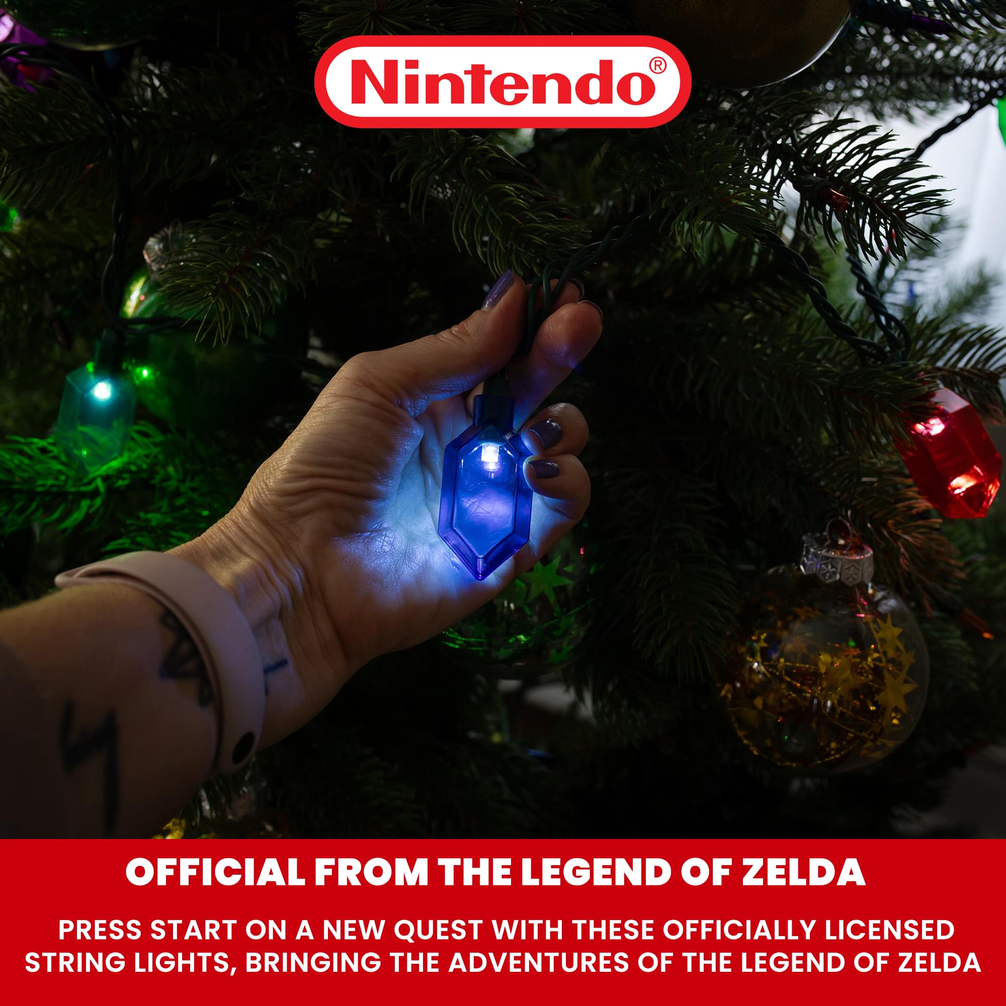 Epic Zelda Rupee String Lights for Magical Adventures