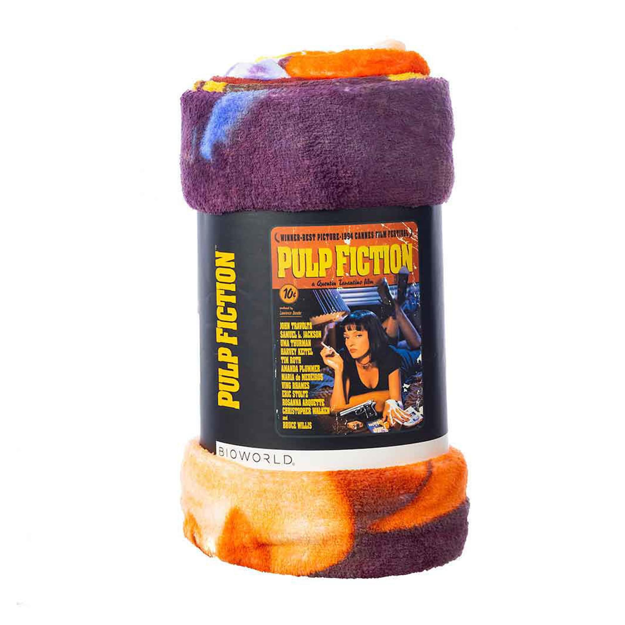 Mia Wallace Approved! 40 x 60 Inch Pulp Fiction Fleece Throw Blanket