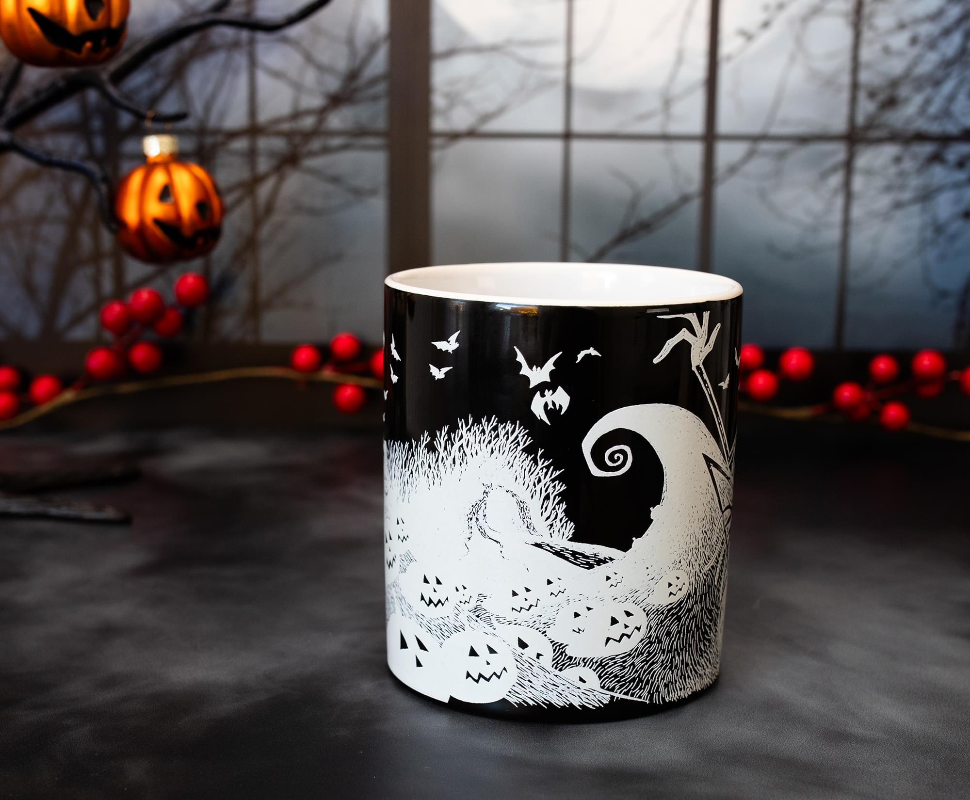 Disney's Nightmare Before Christmas Glow-in-the-Dark Ceramic Coffee Mug