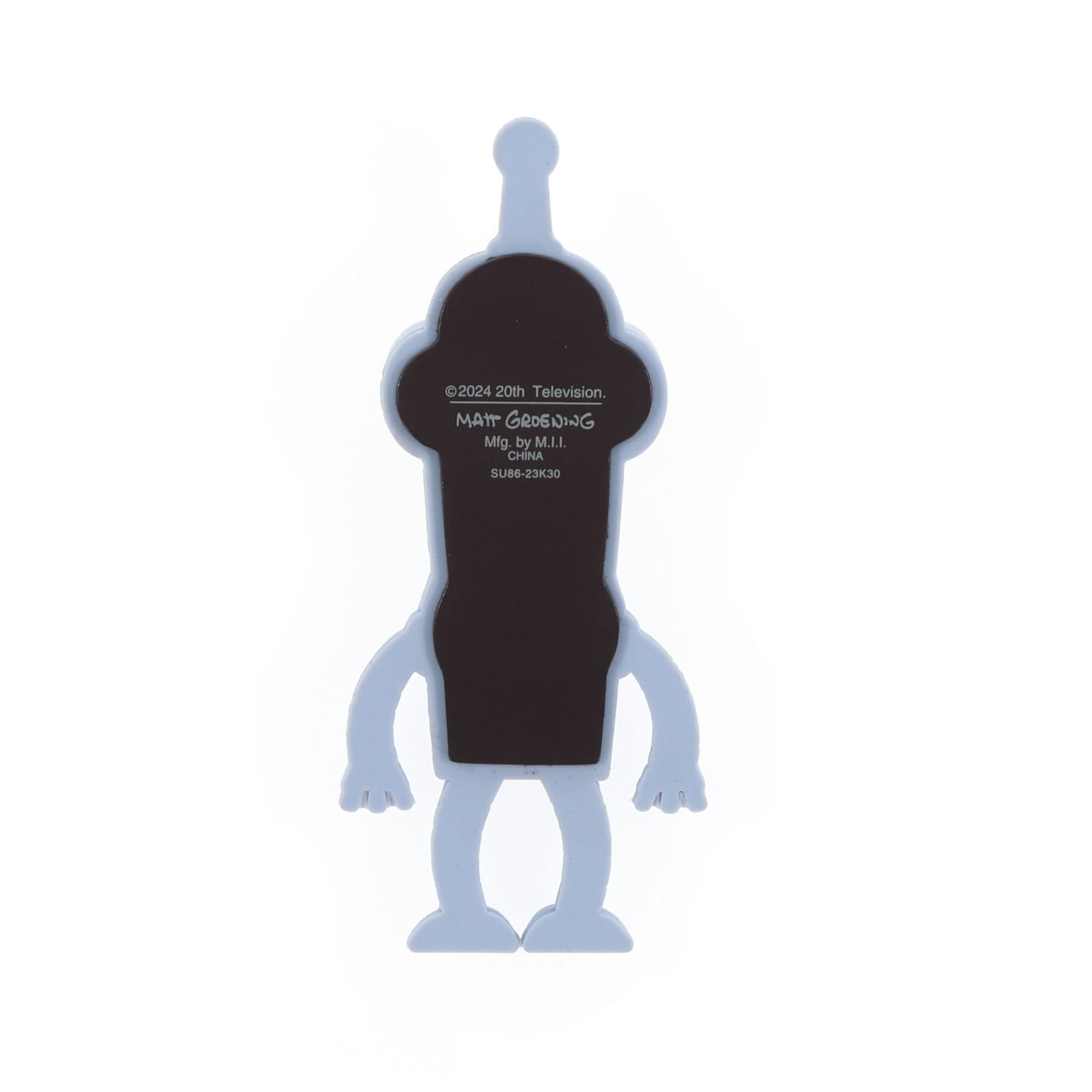Hilarious Futurama Bender 3D Foam Magnet - Liven Up Your Space!