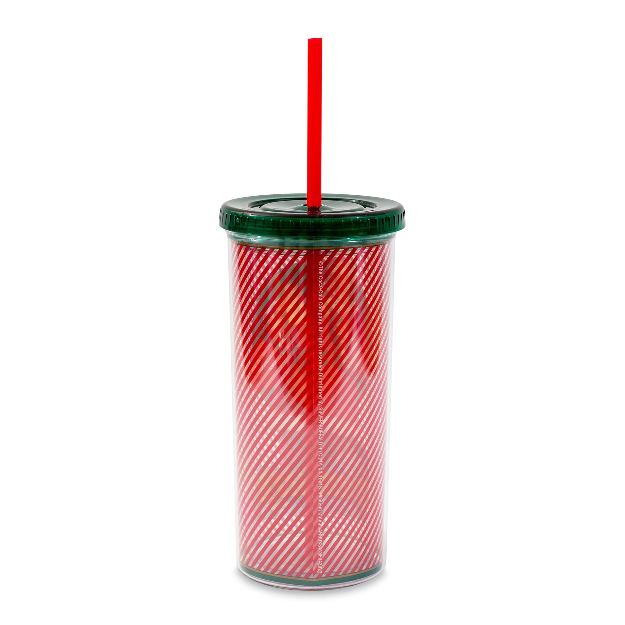 Coca-Cola Santa Claus Holiday Carnival Cup - 20 Ounce Joyful Sip