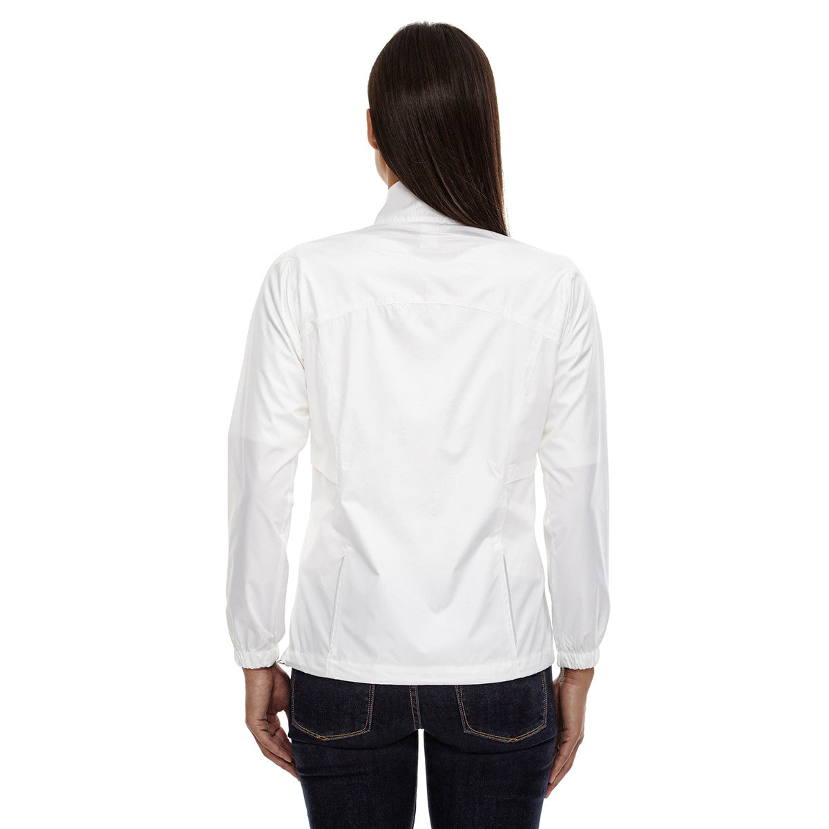 Core 365 Women's White Motivate Lightweight Unlined Jacket - Your Outdoor Companion
