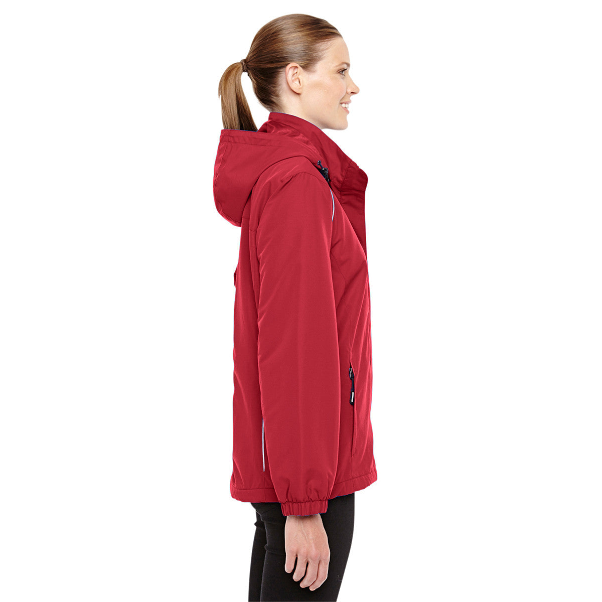 Core 365 Women's All - Season Fleece - Lined Jacket in Classic Red