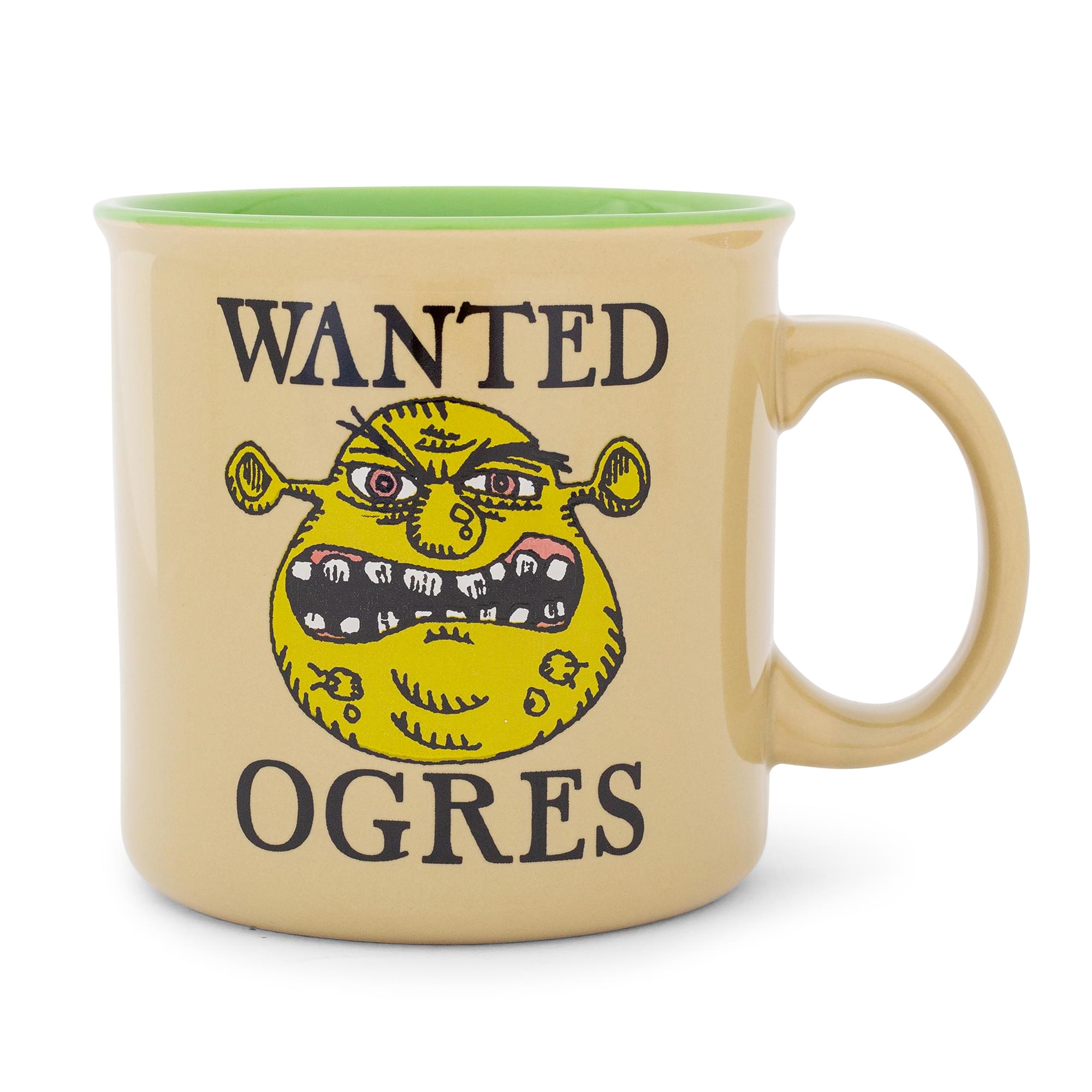 Shrek-Inspired Ceramic Camper Mug - 20 Ounce Magic!