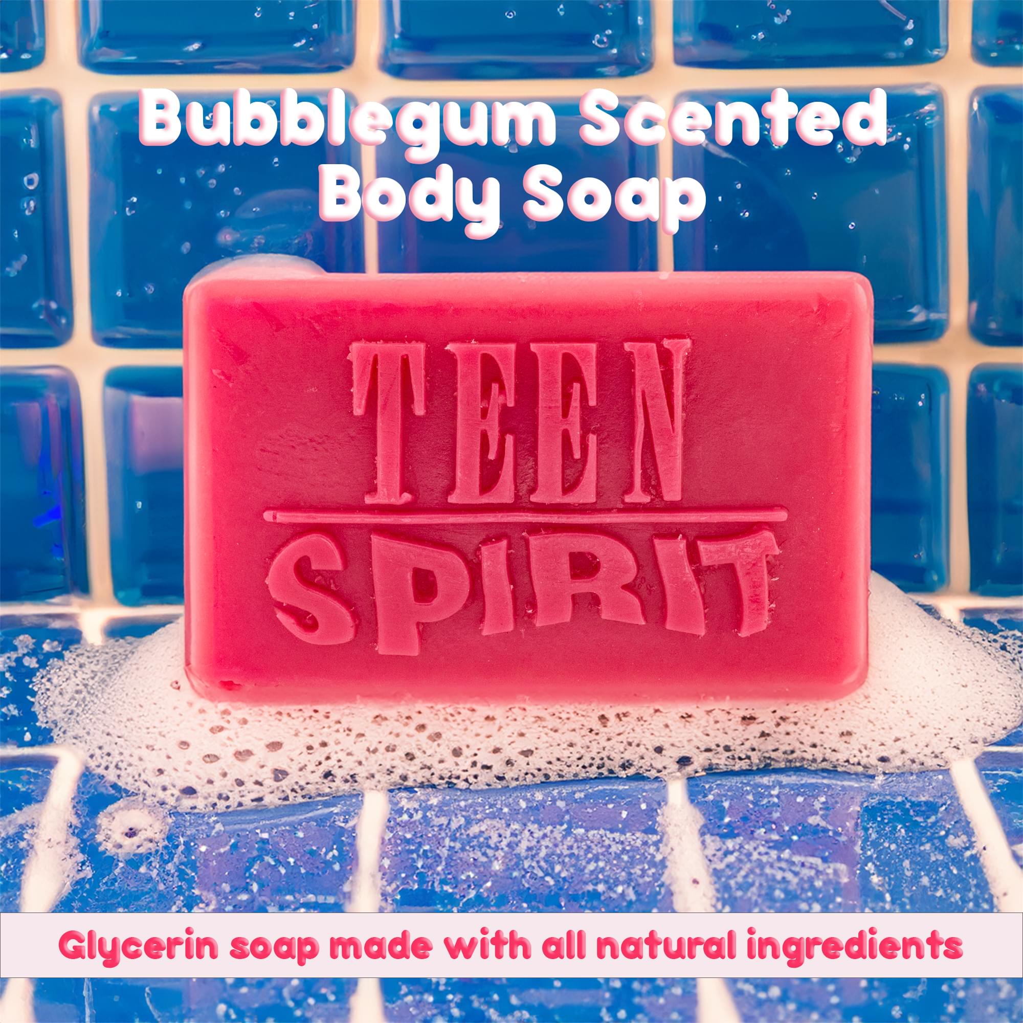 GAMAGO Teen Spirit Bubble Gum-Scented Handmade Soap Bar