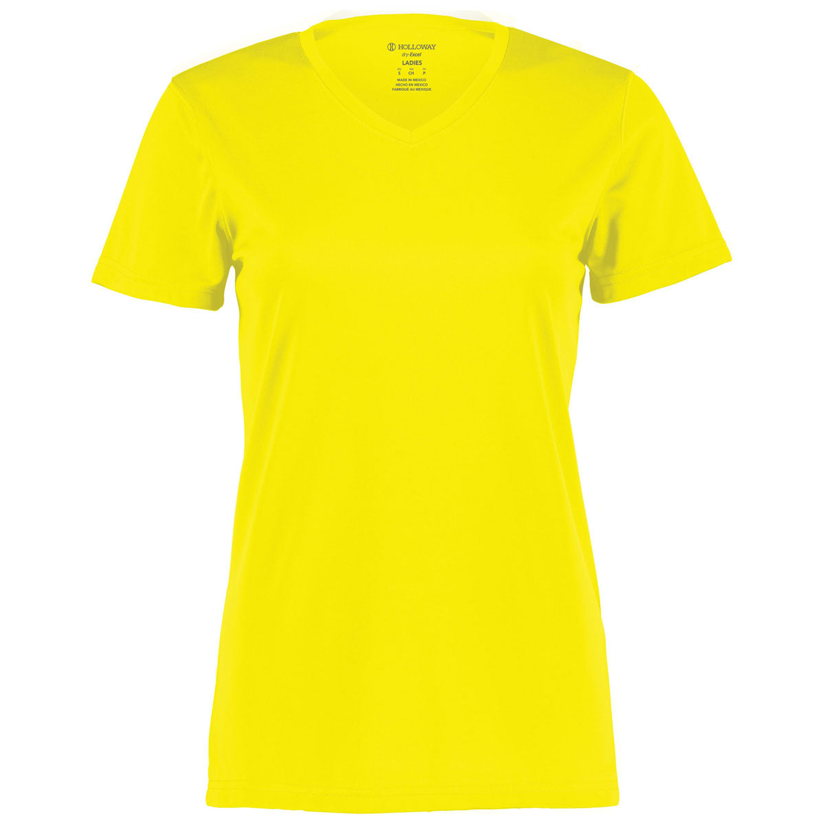 Holloway Women's Electric Yellow Momentum Tee - A Must-Have Fashion Staple