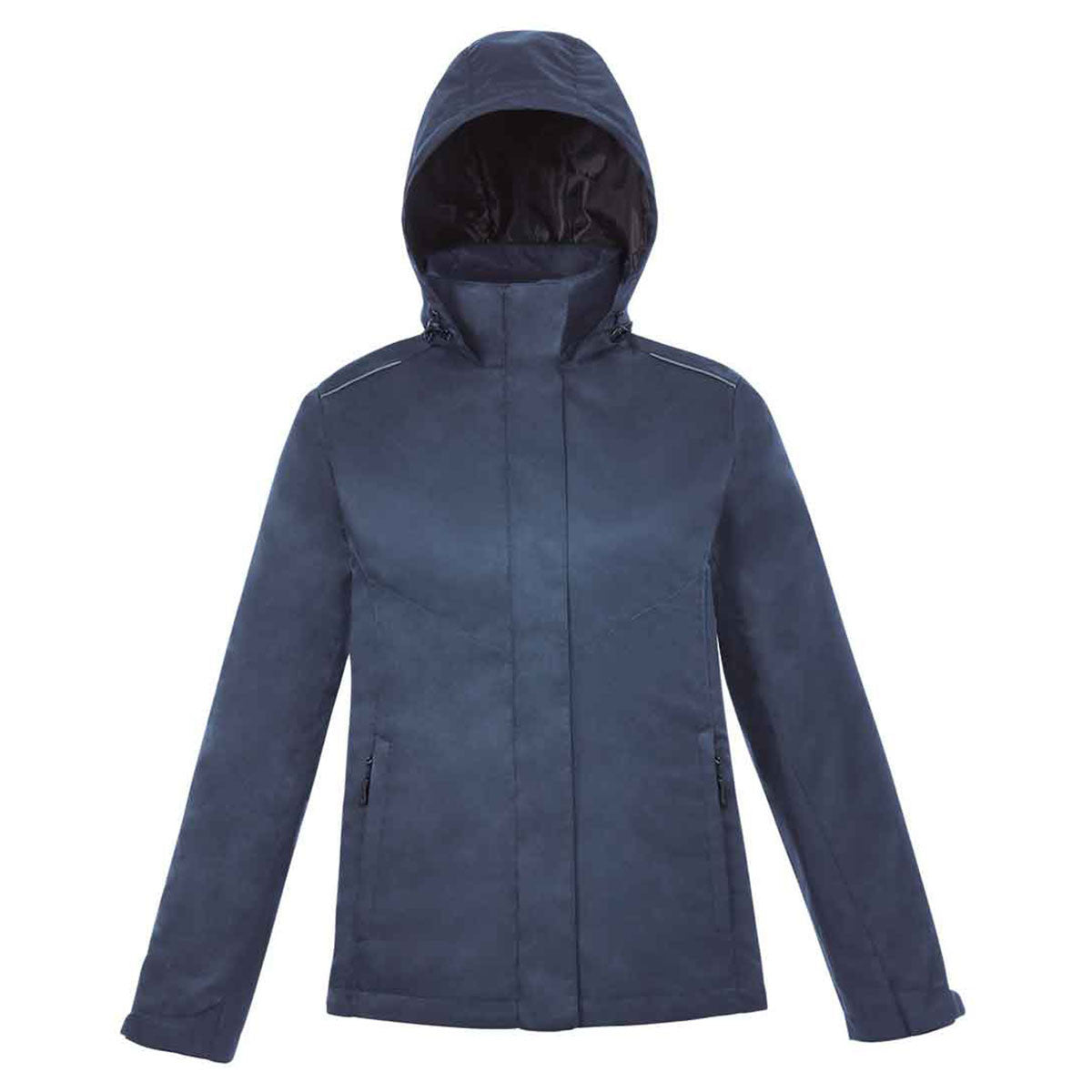 Core 365 Women's Navy 3-in-1 Jacket with Fleece Liner - Stay Warm & Stylish