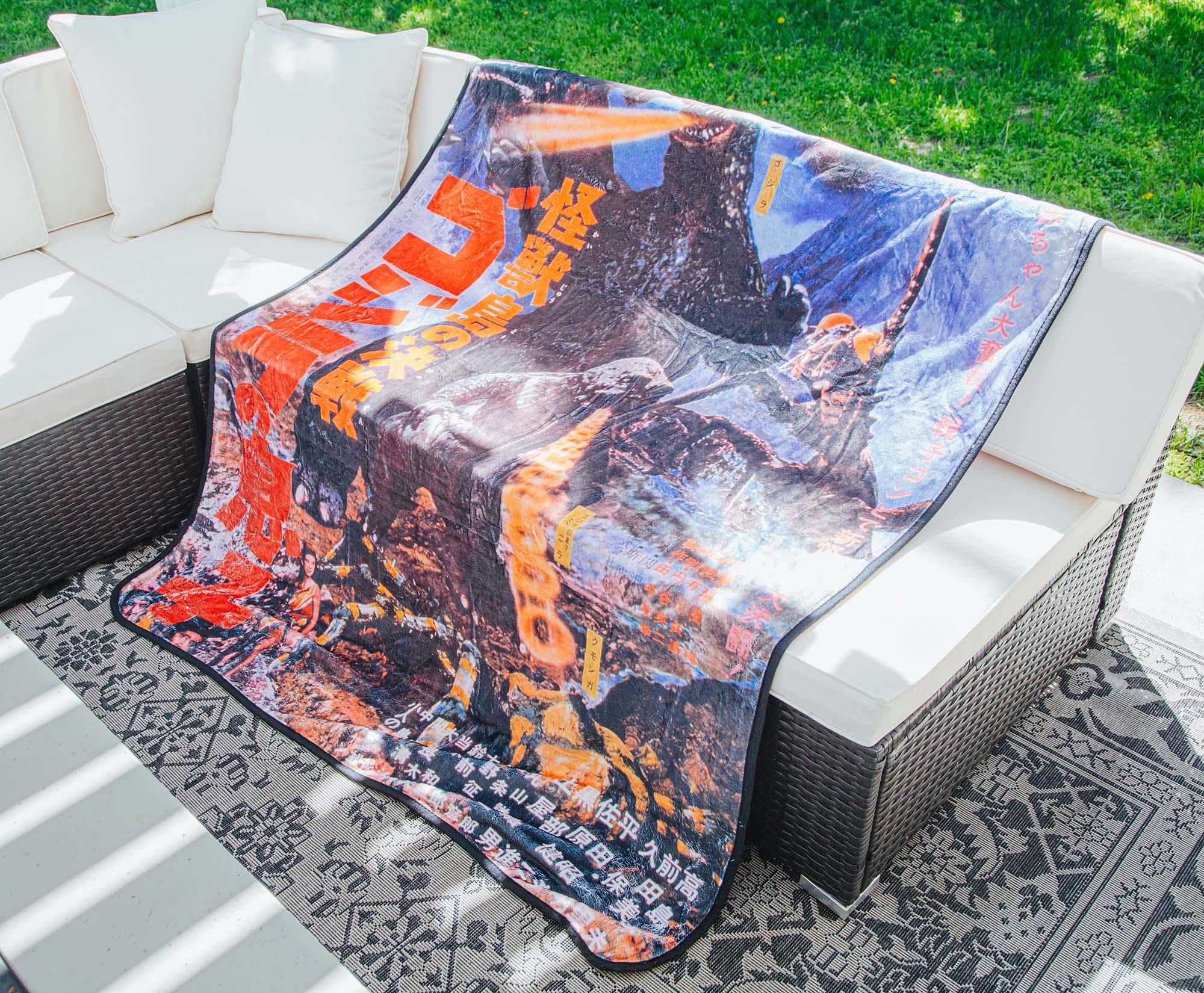 Epic Godzilla: Son of Godzilla 45x60 Inches Fleece Throw Blanket