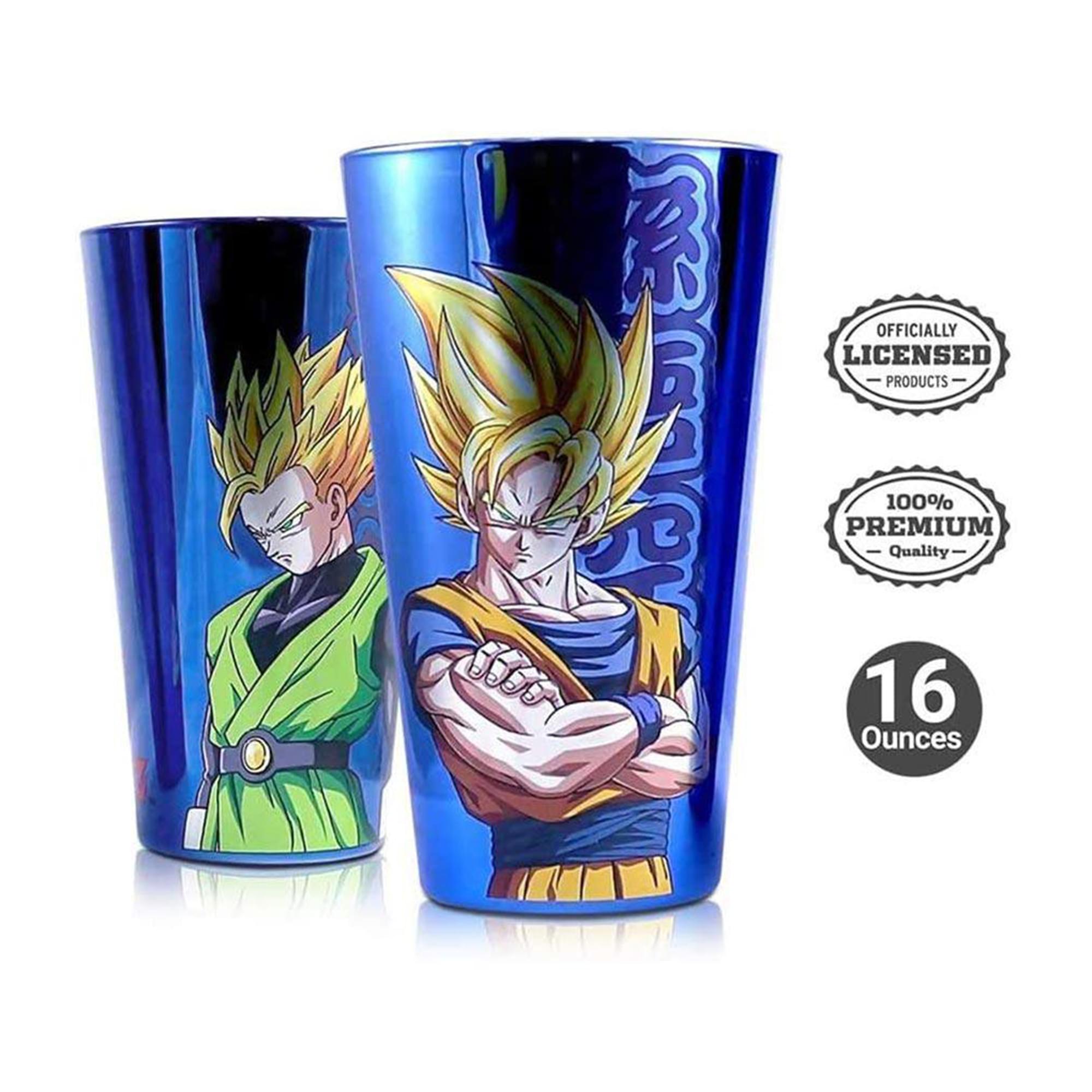 Epic Dragon Ball Z Shenron 16oz Pint Glass Set - 2 Pack