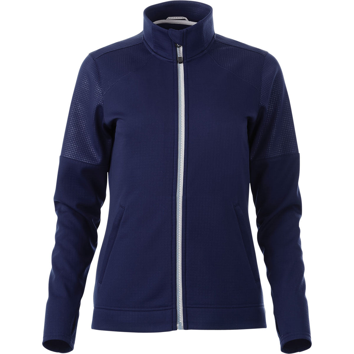 Elevate Women's Navy Vintage Senger Knit Jacket - Fashion Meets Function